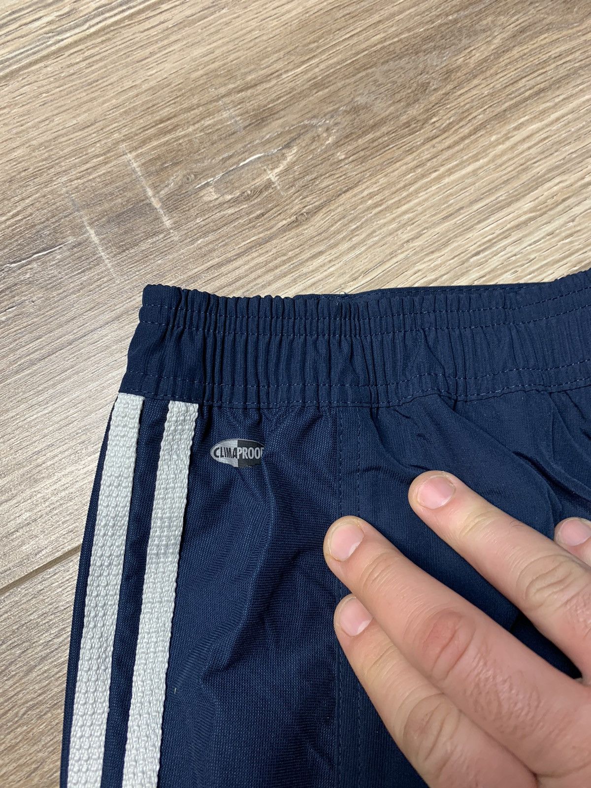 Adidas × Vintage Adidas Track Vintage Pants Nylon Drill Y2K gorpcore Size US 36 / EU 52 - 13 Thumbnail