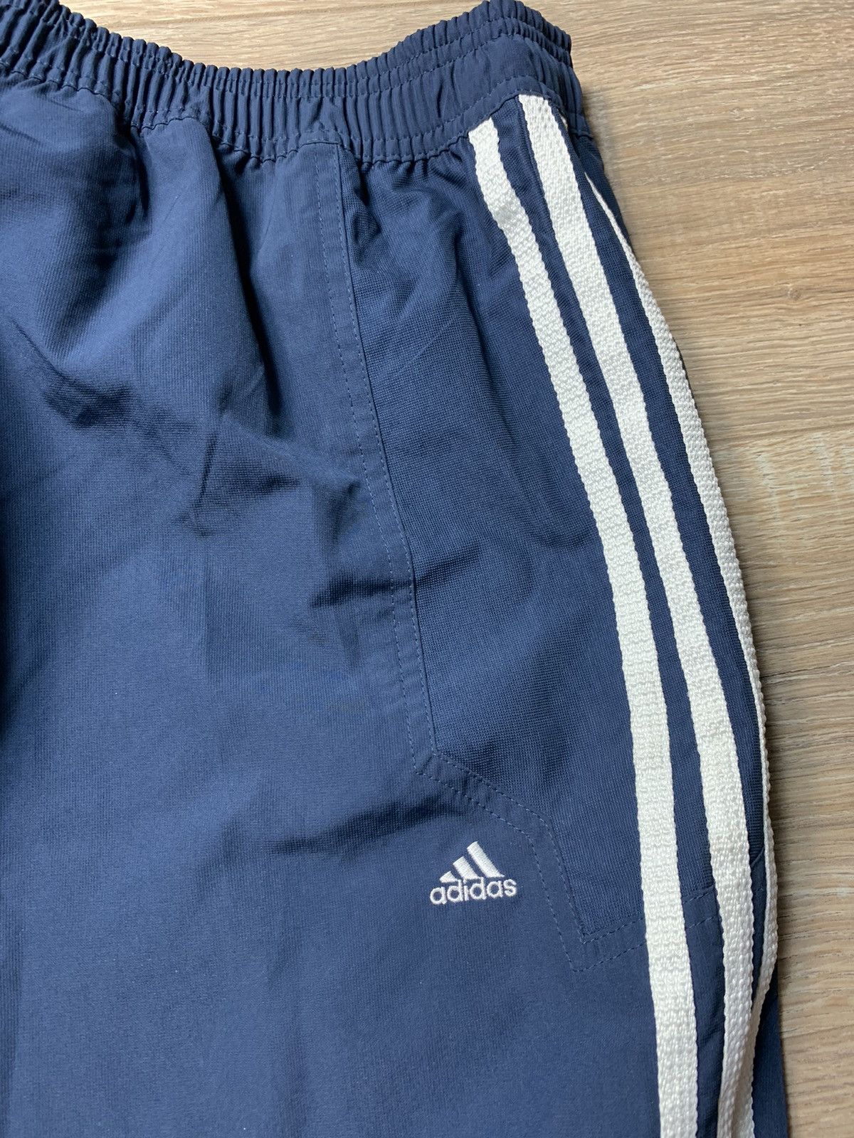Adidas × Vintage Adidas Track Vintage Pants Nylon Drill Y2K gorpcore Size US 36 / EU 52 - 12 Thumbnail