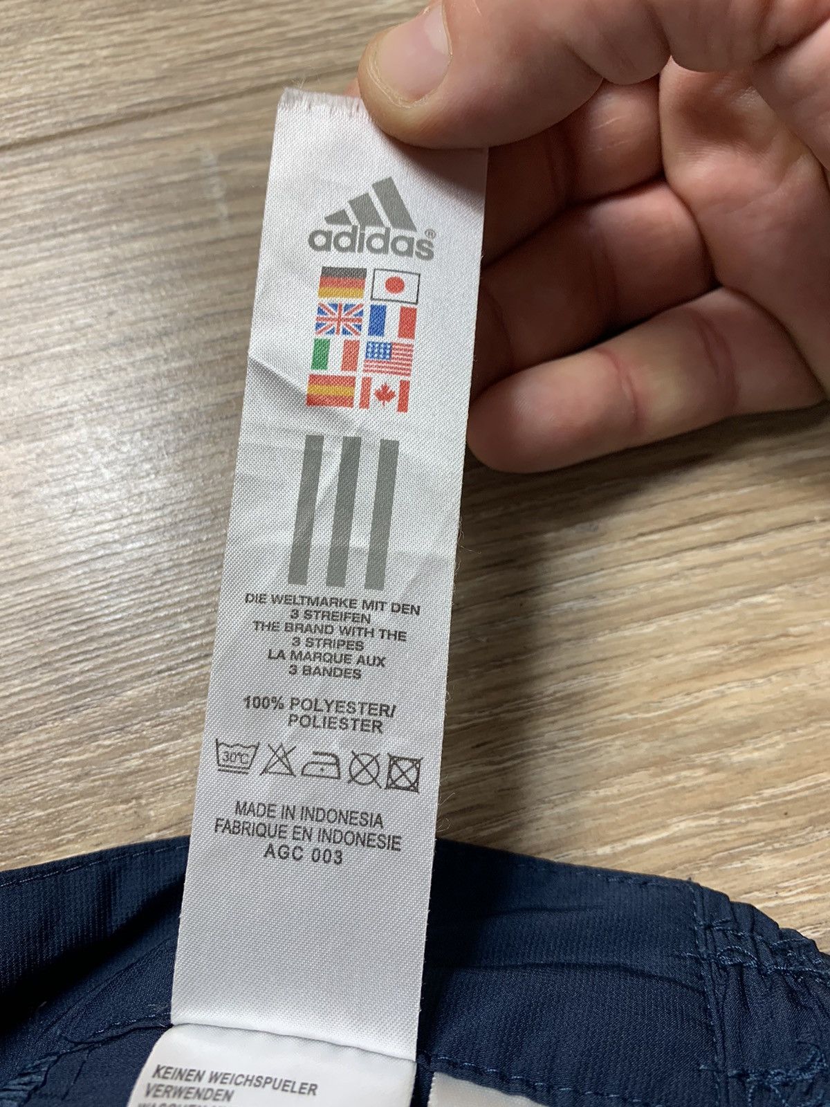 Adidas × Vintage Adidas Track Vintage Pants Nylon Drill Y2K gorpcore Size US 36 / EU 52 - 10 Thumbnail