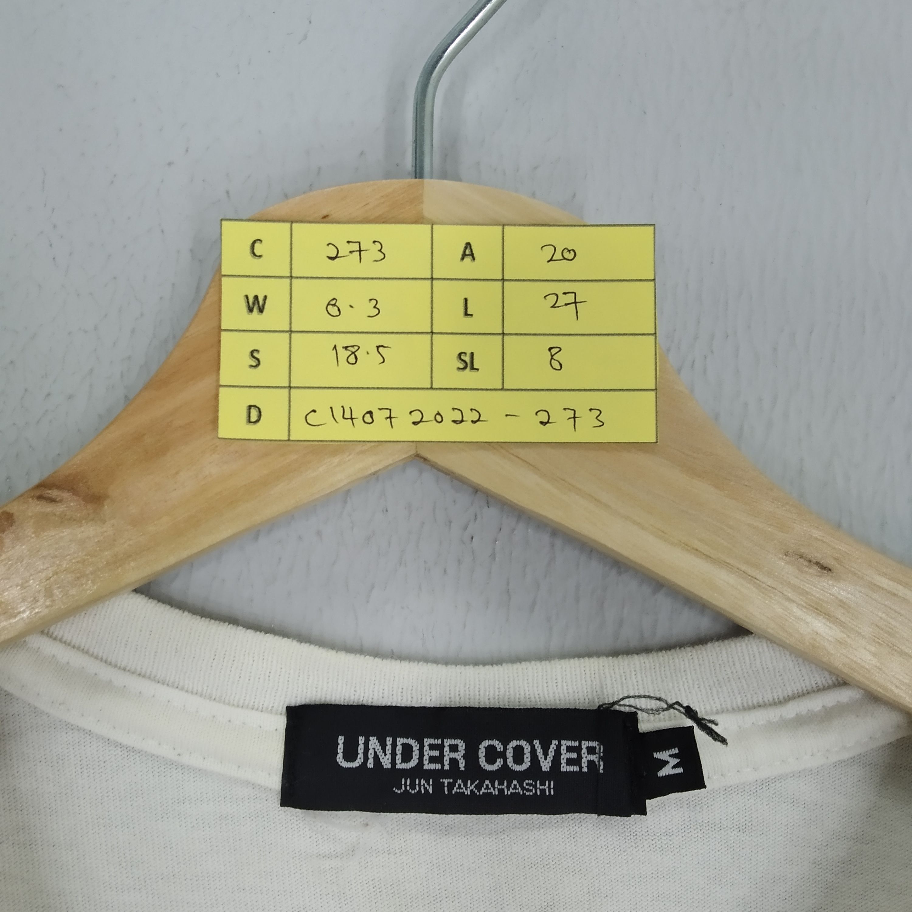 Japanese Brand Vintage Undercover Jun Takahashi Japan Tokyo T-shirt Size US M / EU 48-50 / 2 - 15 Thumbnail