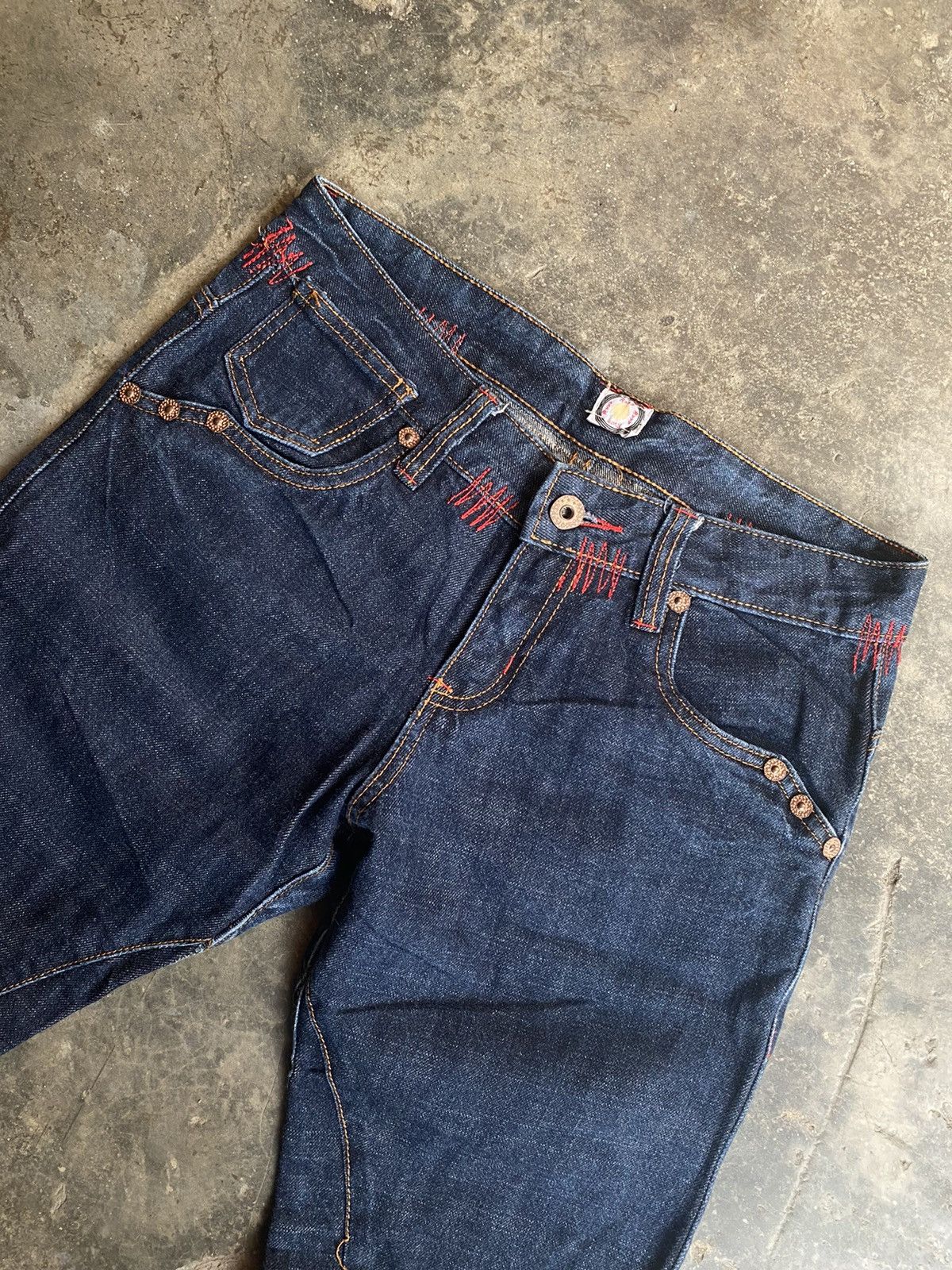 Japanese Brand Curve Design Jeans Size US 32 / EU 48 - 3 Thumbnail