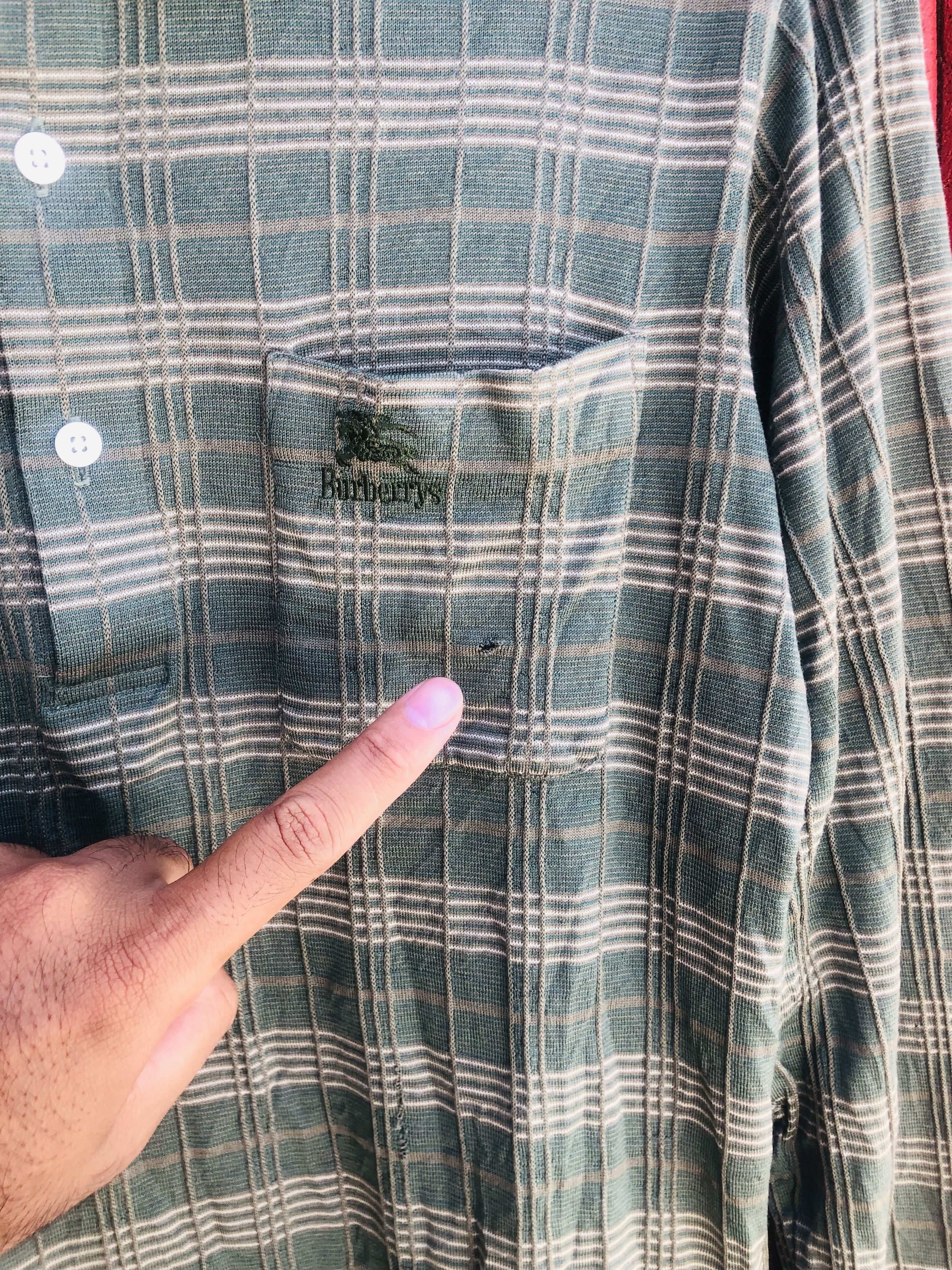 Burberry × Vintage Vintage Burberry Japanese Designer Fashion Style Shirt Size US M / EU 48-50 / 2 - 12 Thumbnail