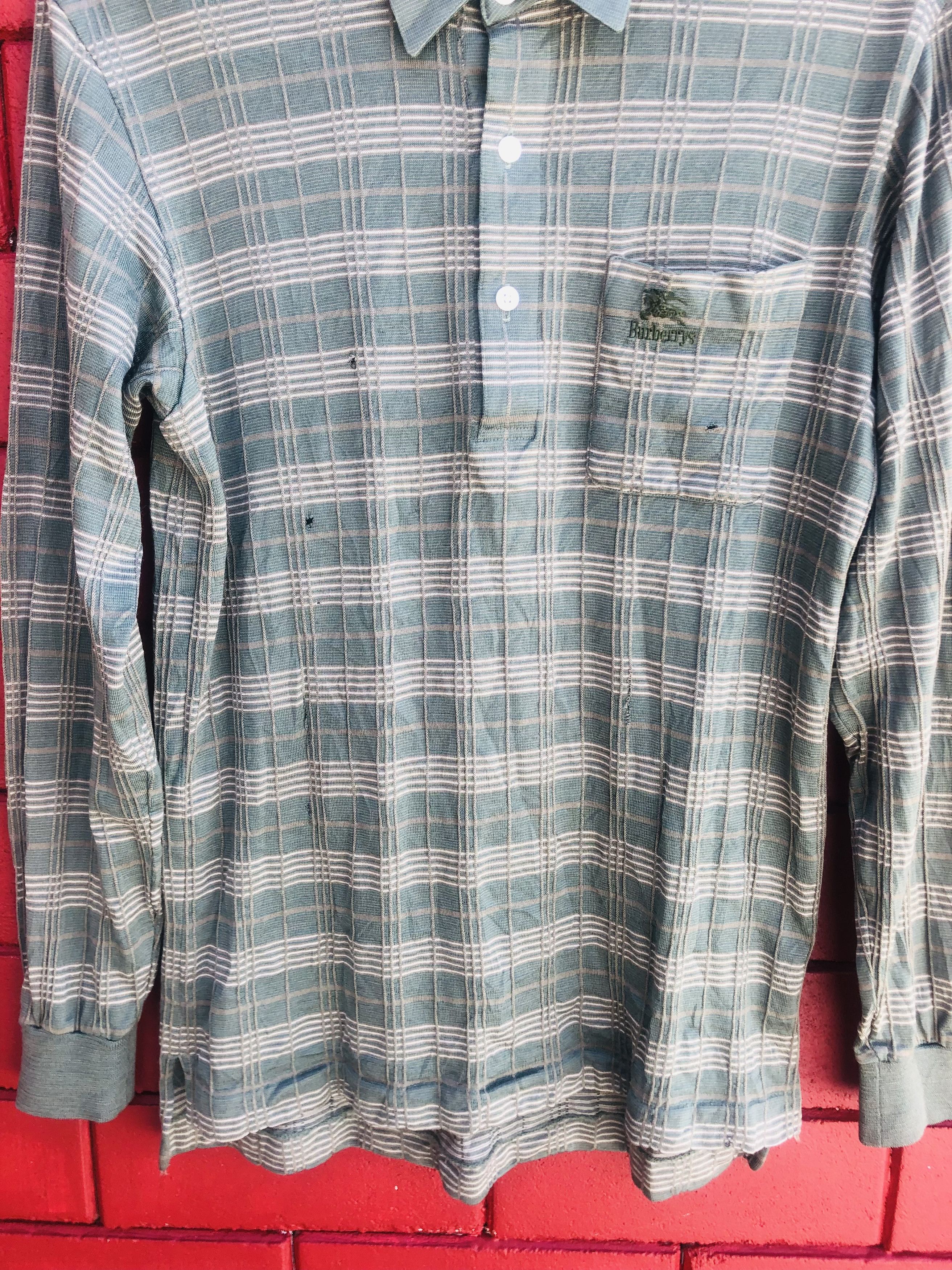 Burberry × Vintage Vintage Burberry Japanese Designer Fashion Style Shirt Size US M / EU 48-50 / 2 - 3 Thumbnail