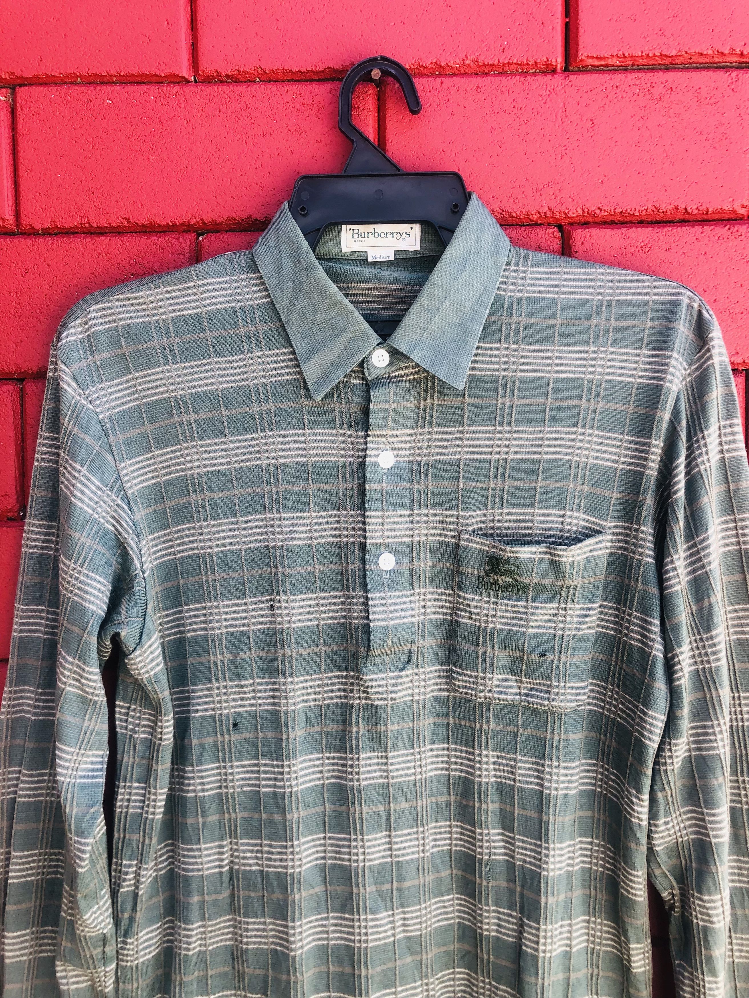 Burberry × Vintage Vintage Burberry Japanese Designer Fashion Style Shirt Size US M / EU 48-50 / 2 - 4 Thumbnail