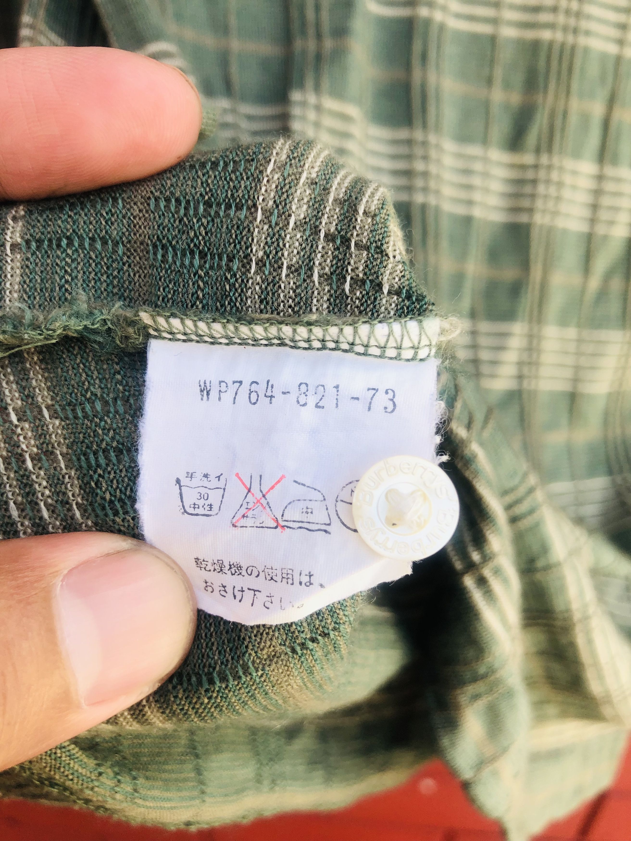 Burberry × Vintage Vintage Burberry Japanese Designer Fashion Style Shirt Size US M / EU 48-50 / 2 - 6 Thumbnail