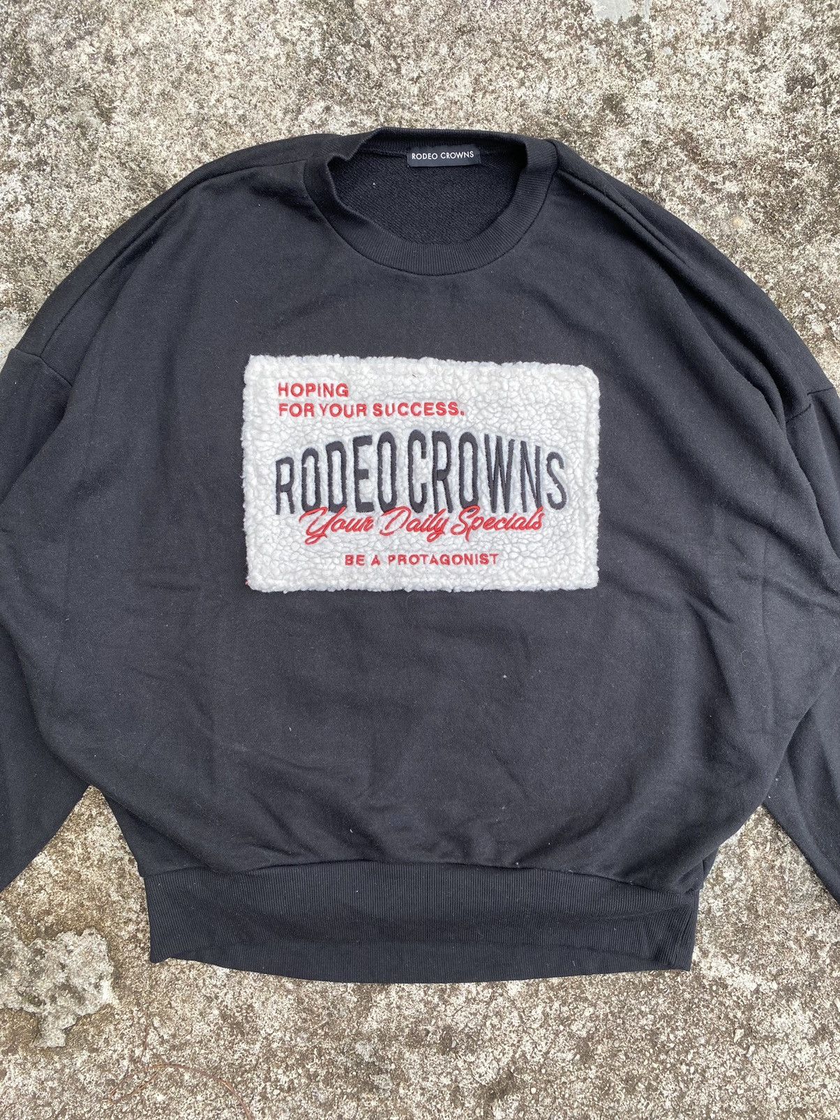 Other Vintage Rodeo Crowns Big Logo Sweatshirt Size US XL / EU 56 / 4 - 2 Thumbnail