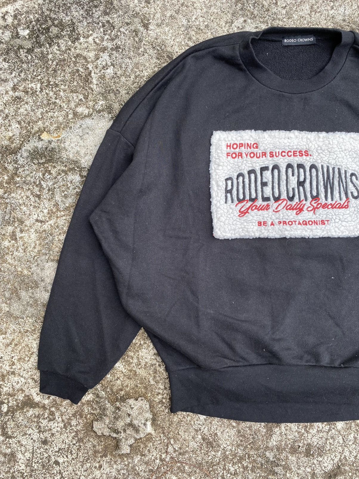Other Vintage Rodeo Crowns Big Logo Sweatshirt Size US XL / EU 56 / 4 - 4 Thumbnail