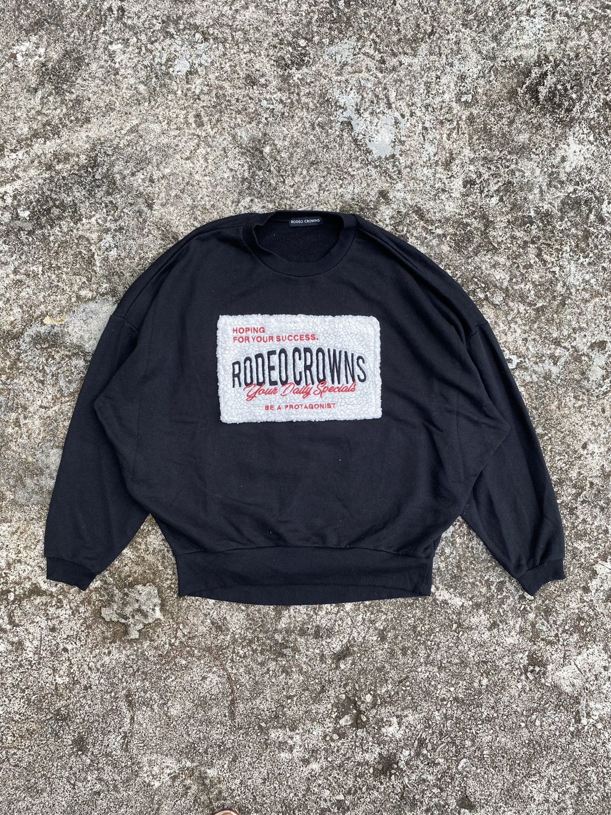 Other Vintage Rodeo Crowns Big Logo Sweatshirt Size US XL / EU 56 / 4 - 1 Thumbnail