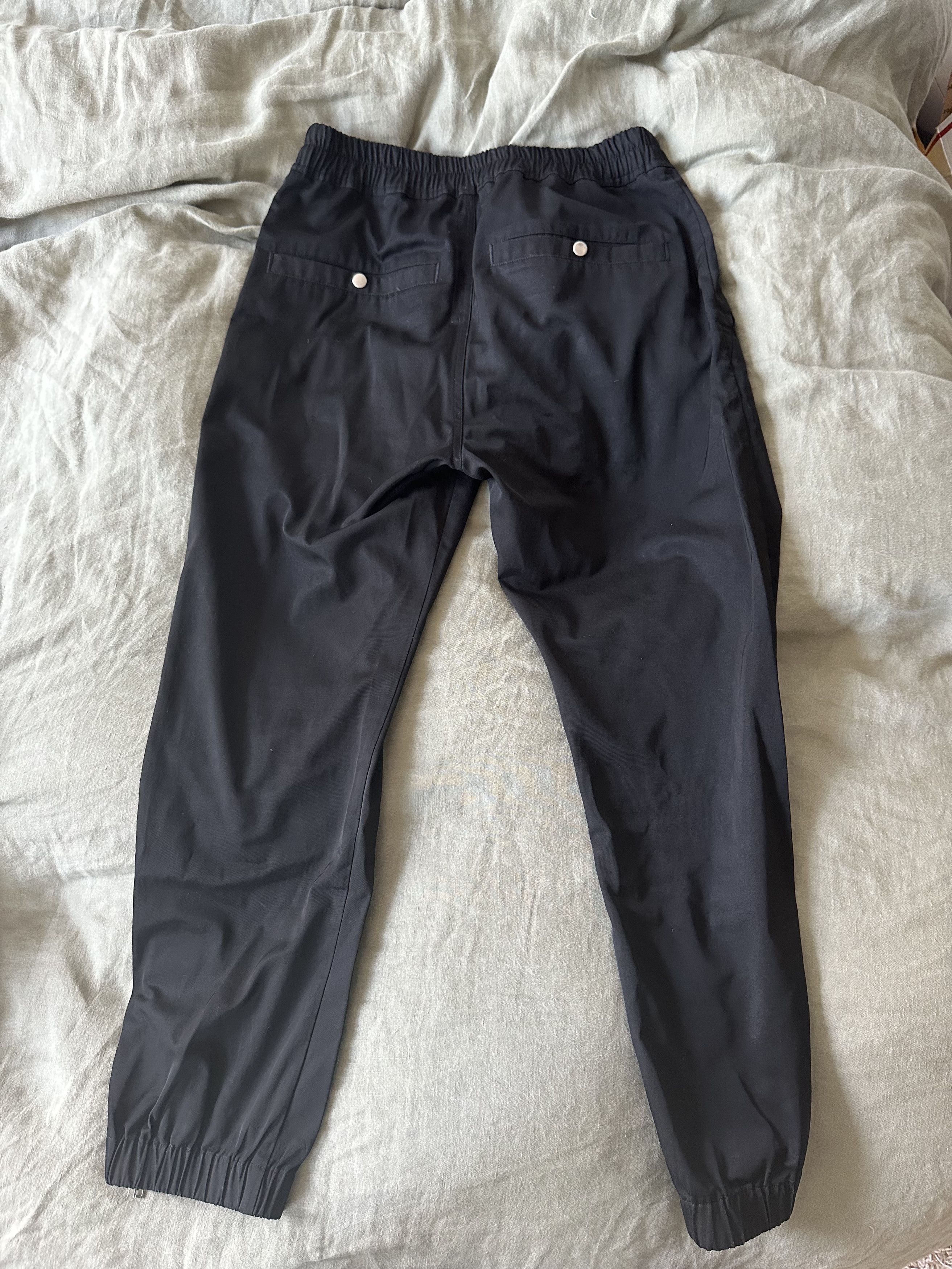 Rick Owens Tapered Twill Trackpants Size US 32 / EU 48 - 2 Thumbnail