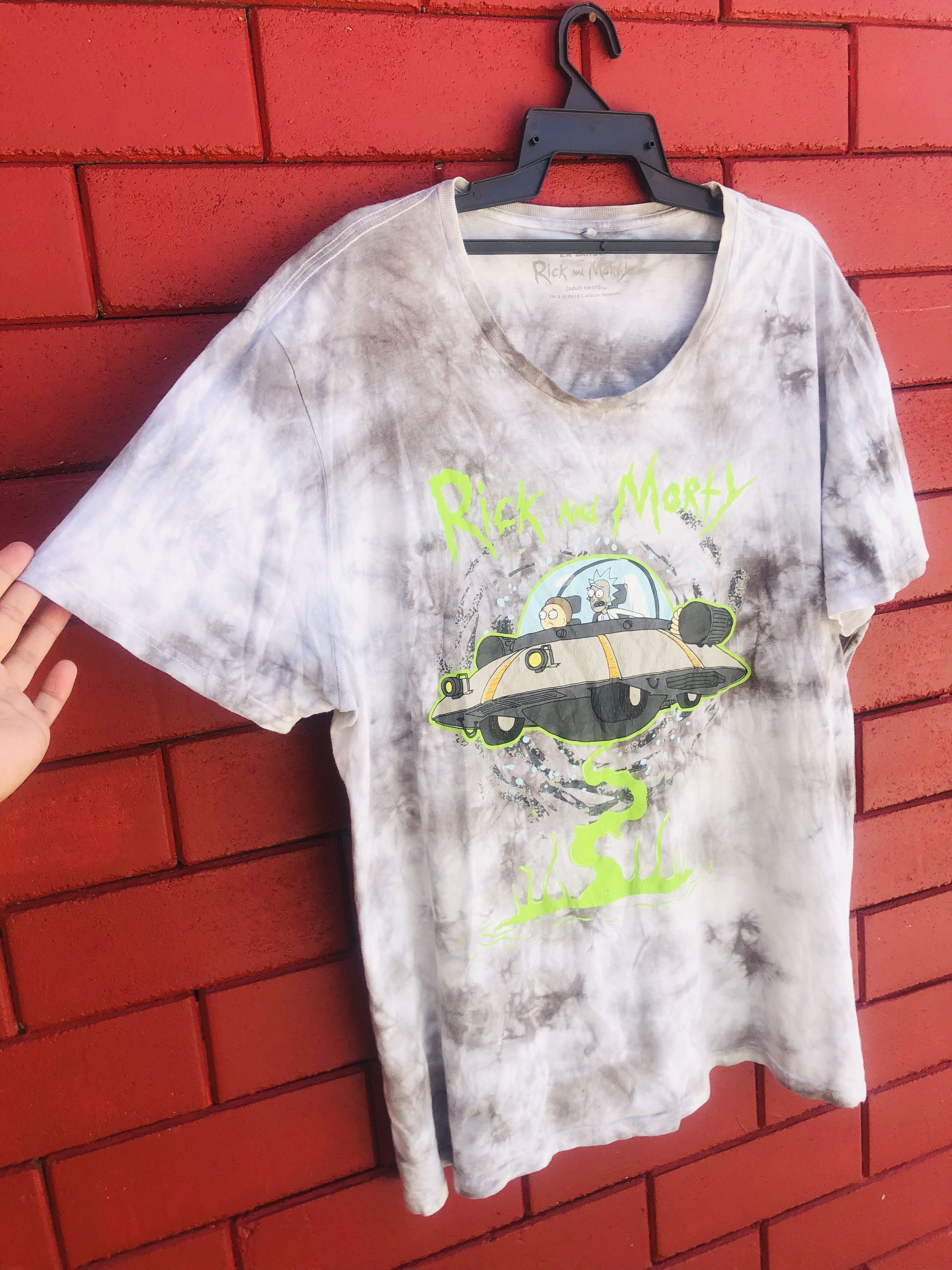 Vintage Vintage Rick And Morty Cartoon Designer Fashion Style Size US L / EU 52-54 / 3 - 4 Thumbnail
