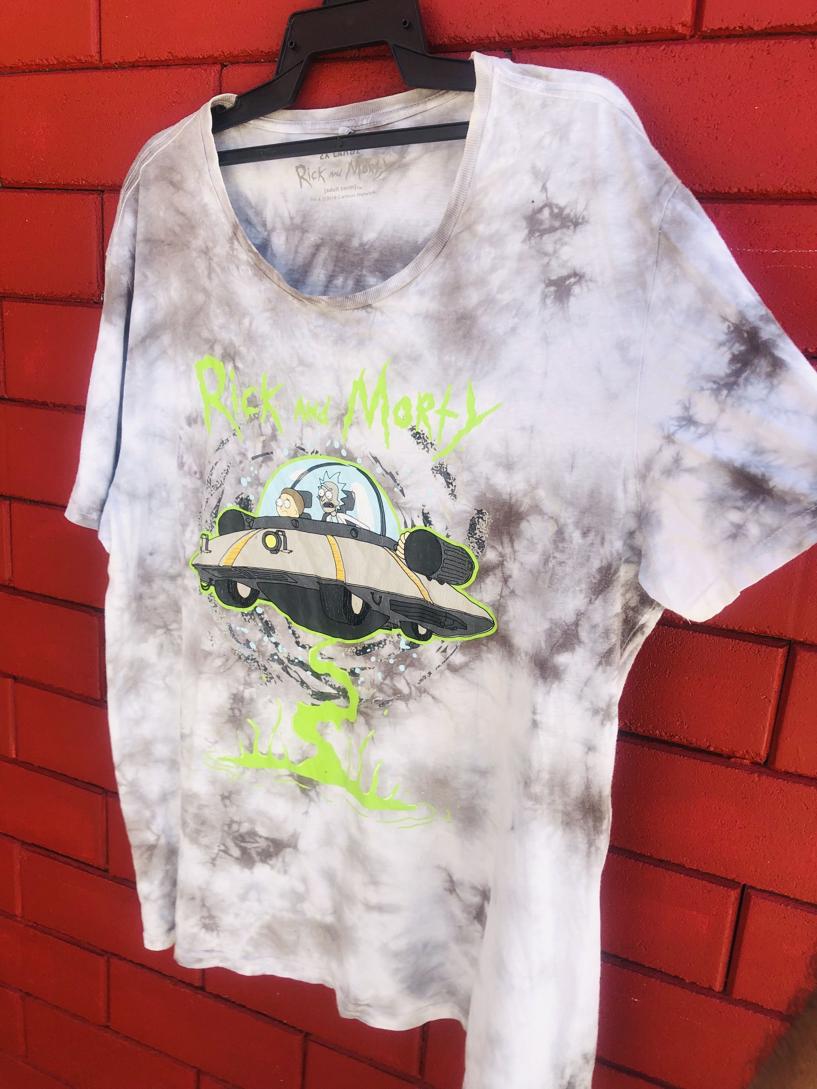 Vintage Vintage Rick And Morty Cartoon Designer Fashion Style Size US L / EU 52-54 / 3 - 5 Thumbnail