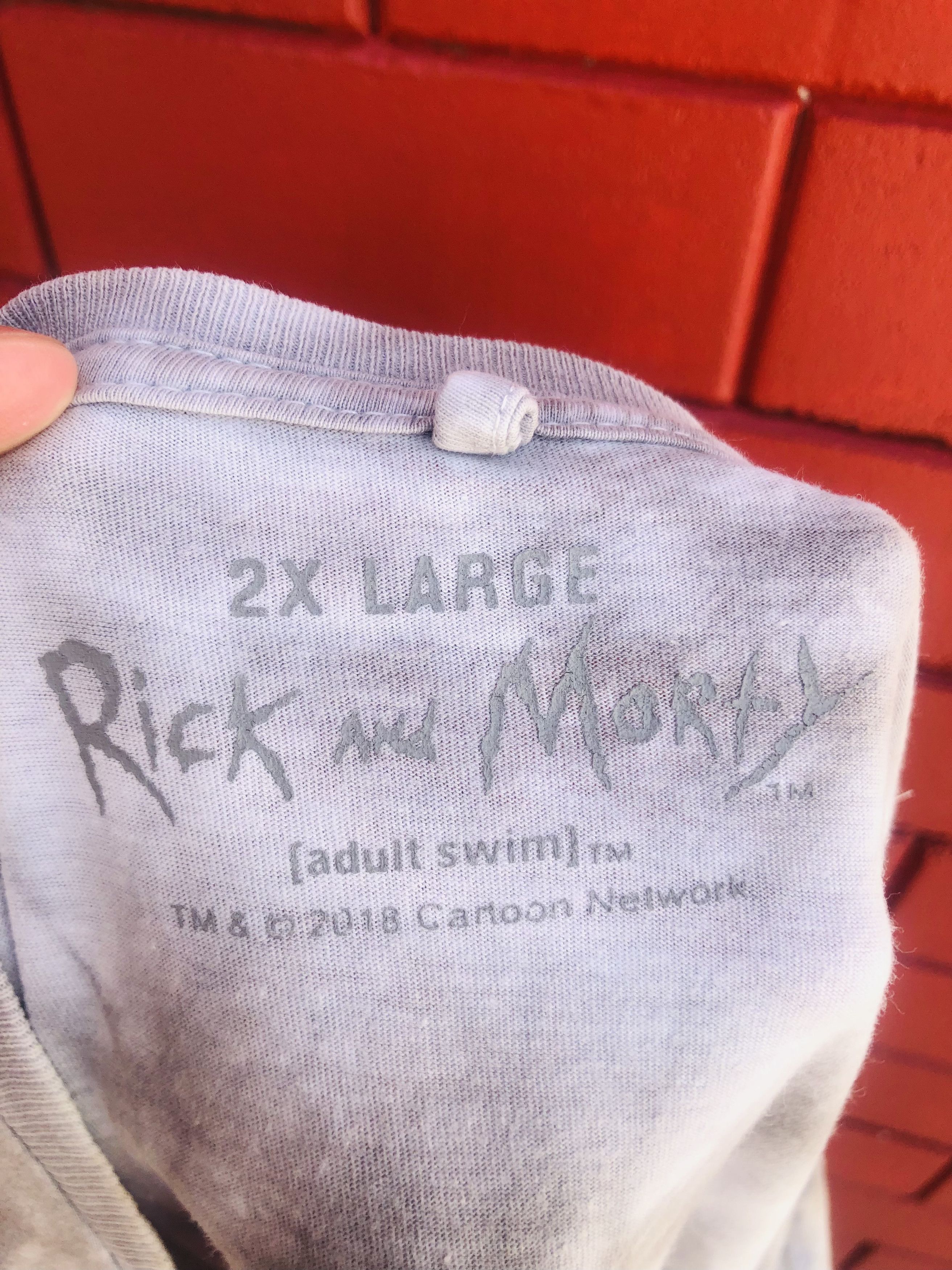 Vintage Vintage Rick And Morty Cartoon Designer Fashion Style Size US L / EU 52-54 / 3 - 7 Thumbnail