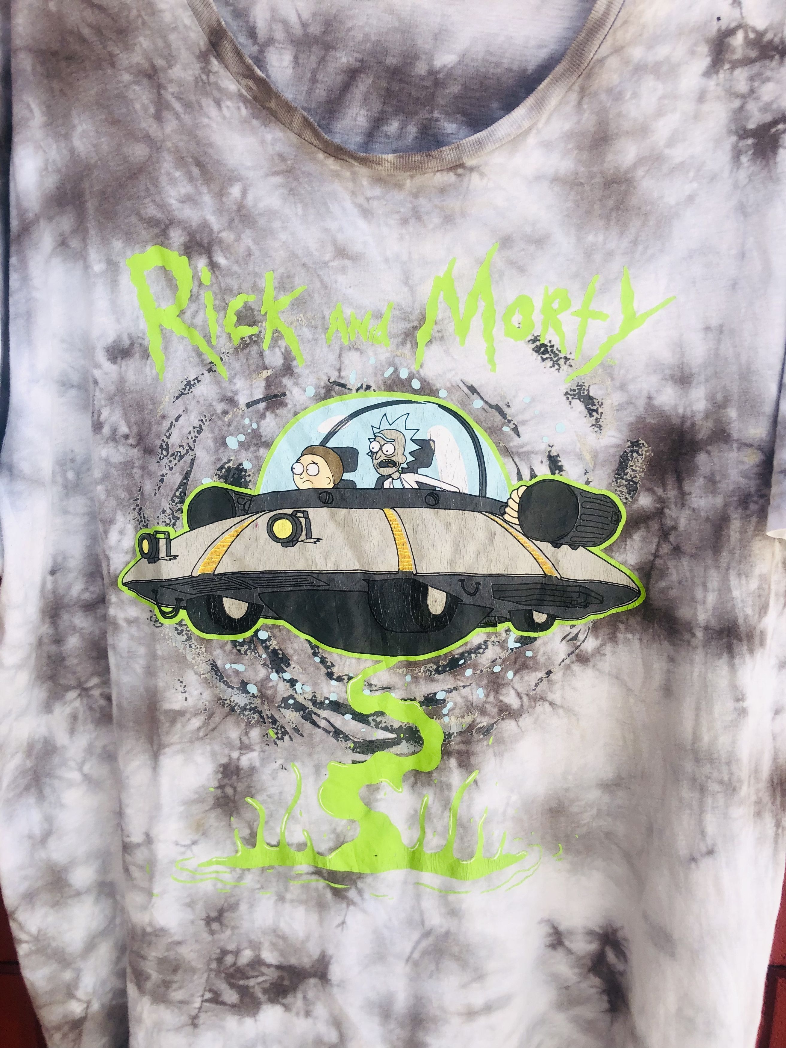 Vintage Vintage Rick And Morty Cartoon Designer Fashion Style Size US L / EU 52-54 / 3 - 3 Thumbnail