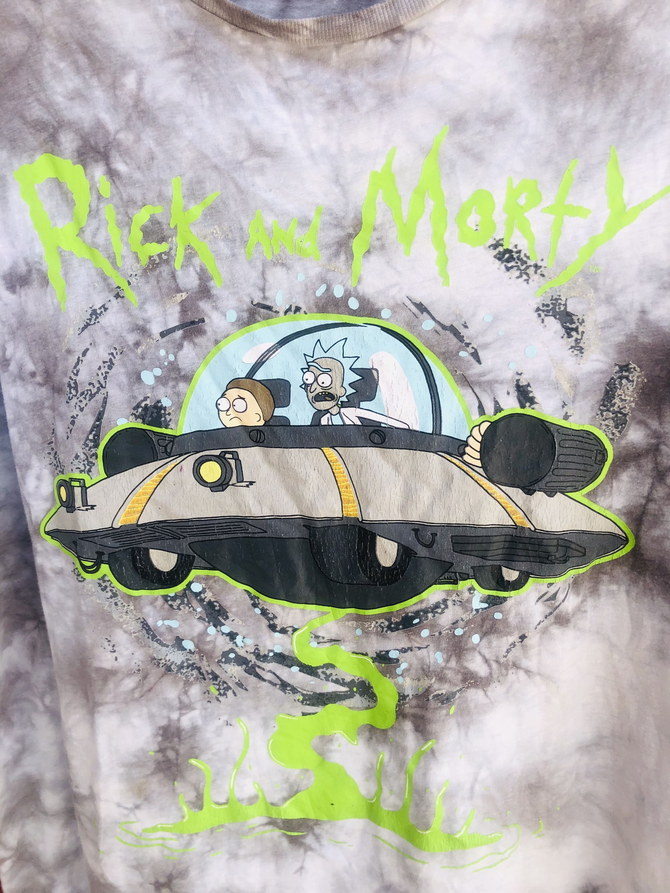 Vintage Vintage Rick And Morty Cartoon Designer Fashion Style Size US L / EU 52-54 / 3 - 6 Thumbnail
