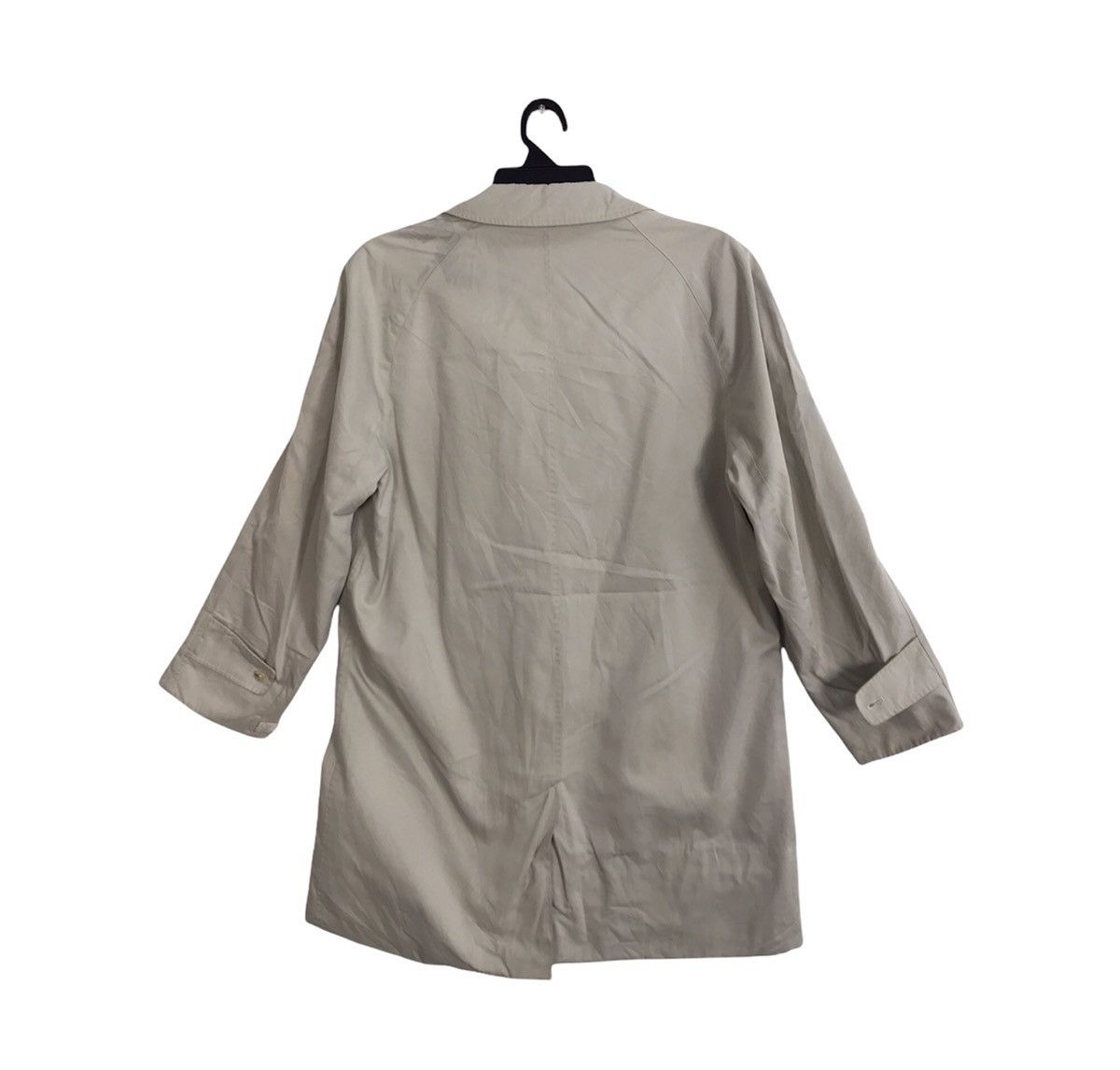 Aquascutum × Designer Aquascutum London Trench Coat Plain Button Design Size XL / US 12-14 / IT 48-50 - 2 Thumbnail