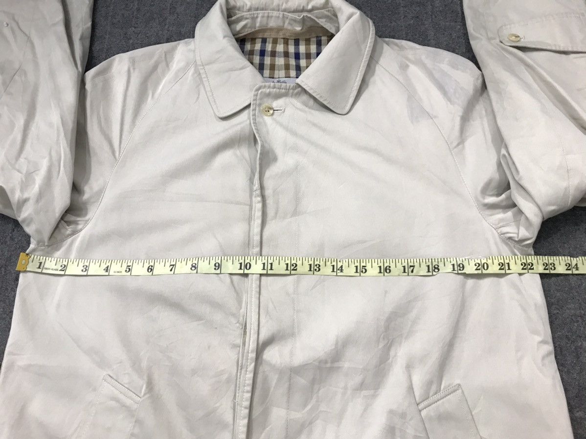 Aquascutum × Designer Aquascutum London Trench Coat Plain Button Design Size XL / US 12-14 / IT 48-50 - 8 Thumbnail