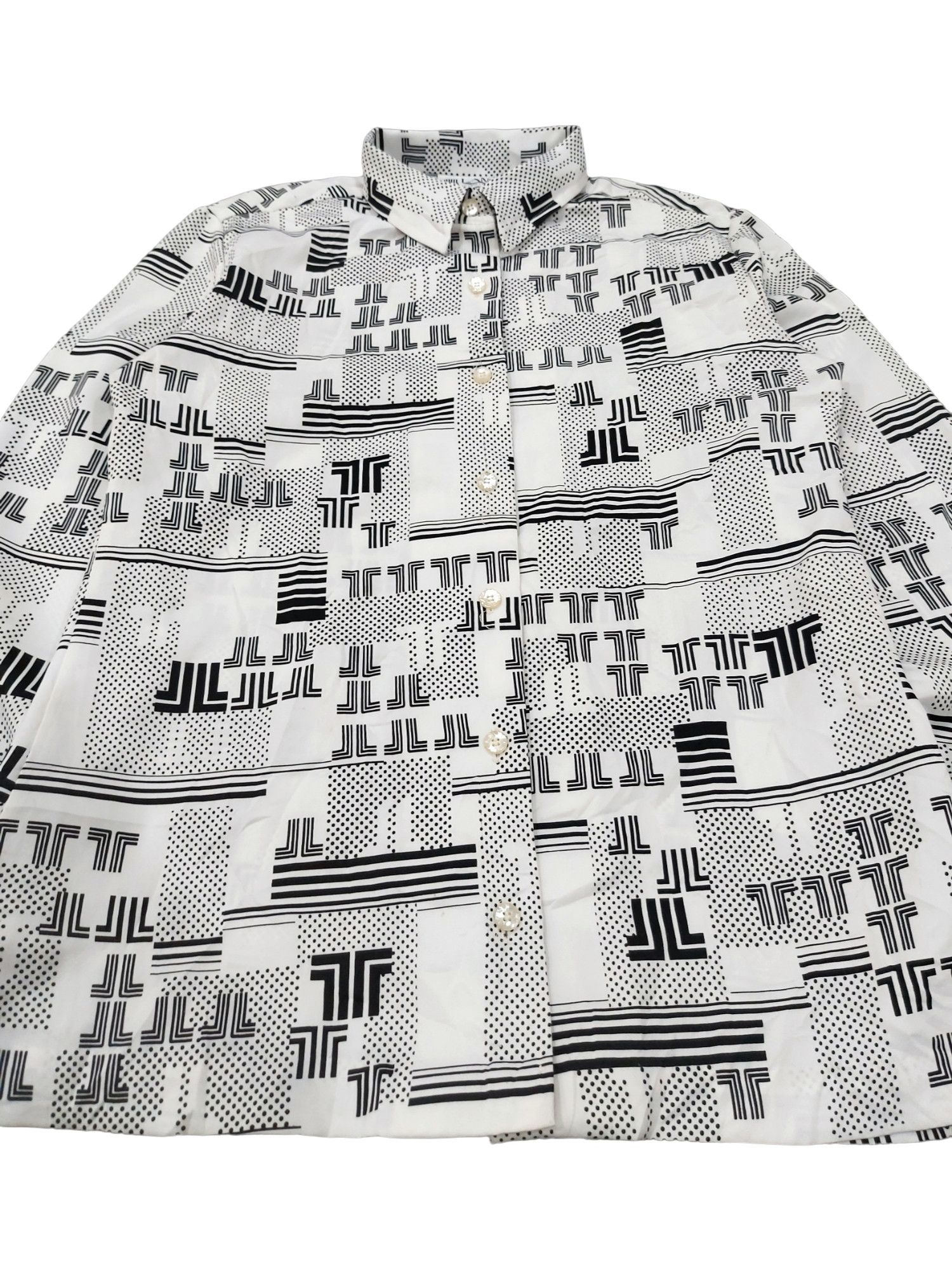 Lanvin Rare! Vintage Lanvin Designer Monogram Logo Allover Size XL / US 12-14 / IT 48-50 - 3 Thumbnail