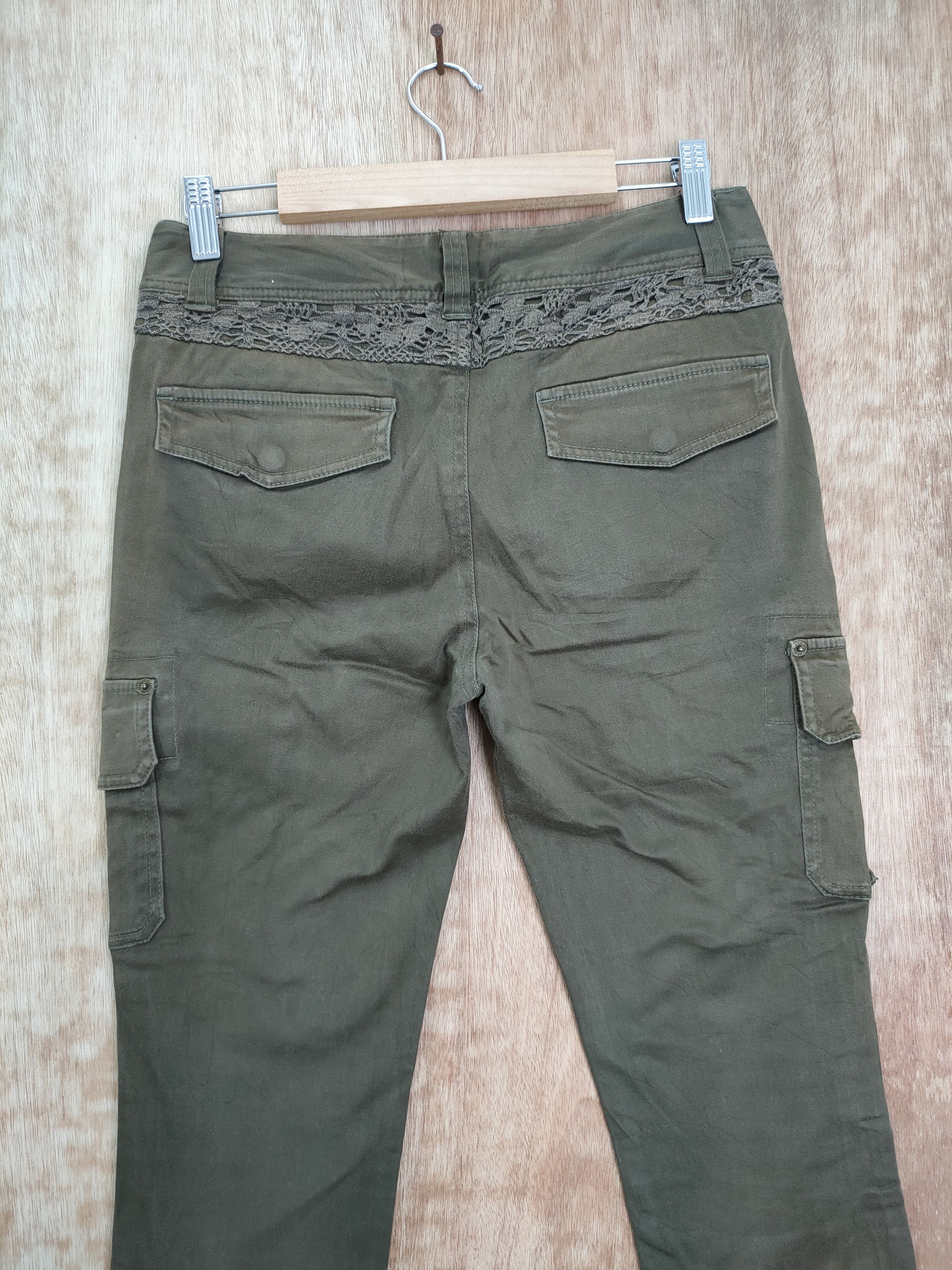 Japanese Brand DLL Japan vintage skinny multi pocket cargo pants #737 Size US 27 - 7 Thumbnail