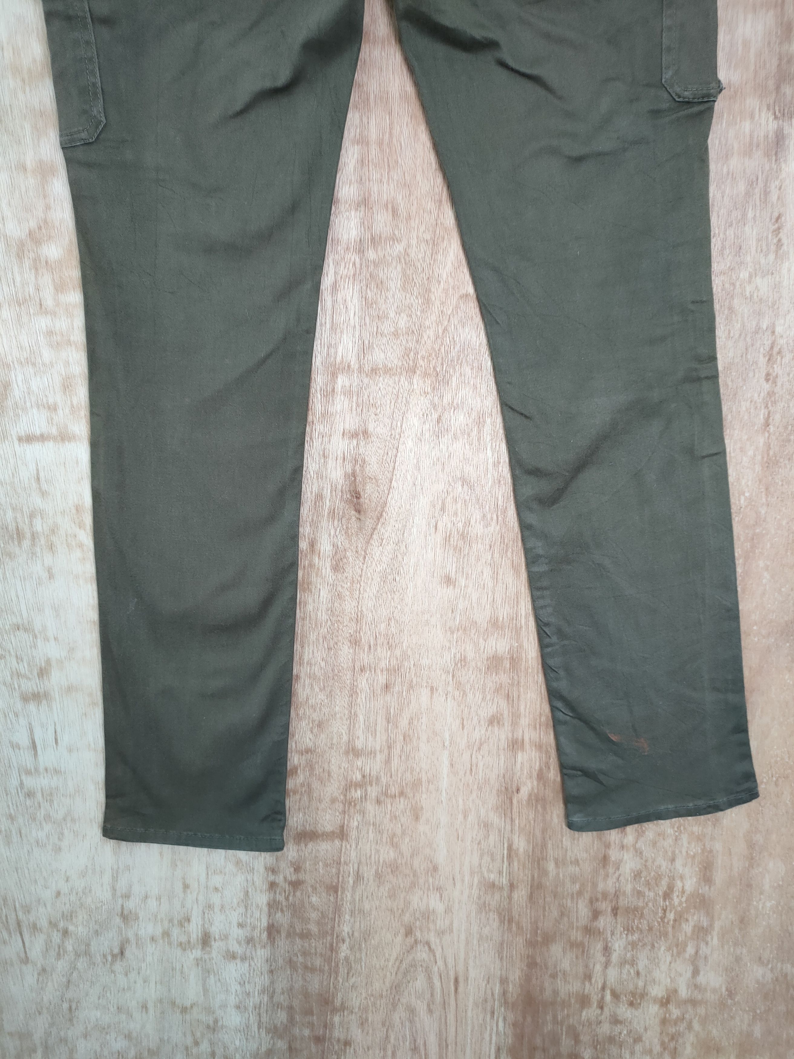 Japanese Brand DLL Japan vintage skinny multi pocket cargo pants #737 Size US 27 - 8 Thumbnail