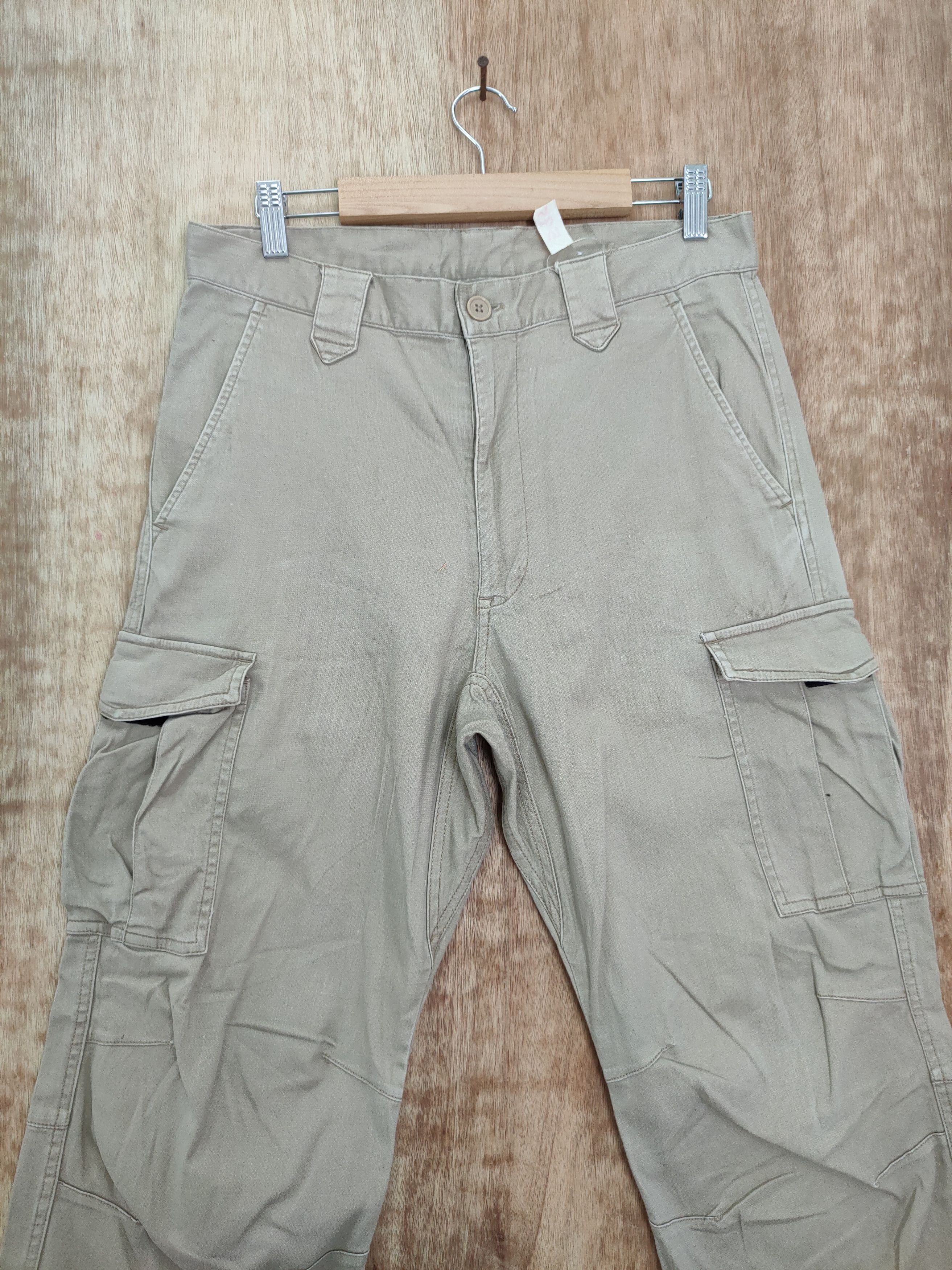Japanese Brand Japan unbrand tactical multi pocket cargo pants #595 Size US 32 / EU 48 - 4 Thumbnail