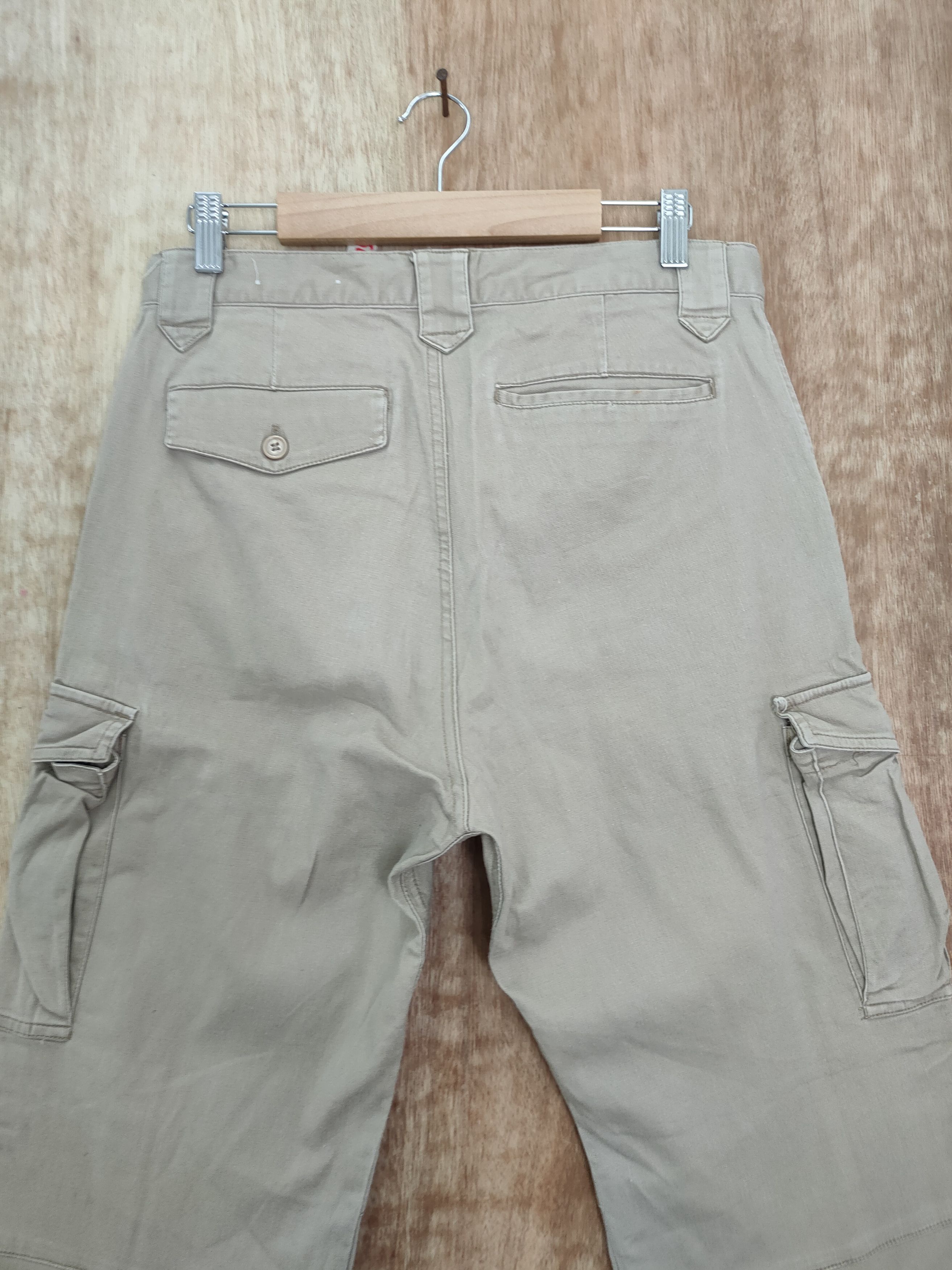 Japanese Brand Japan unbrand tactical multi pocket cargo pants #595 Size US 32 / EU 48 - 8 Thumbnail