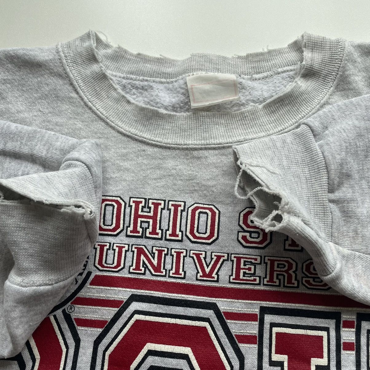 NCAA Vintage 1990s Ohio State Buckeyes NCAA Graphic Crewneck XL Size US XL / EU 56 / 4 - 3 Thumbnail