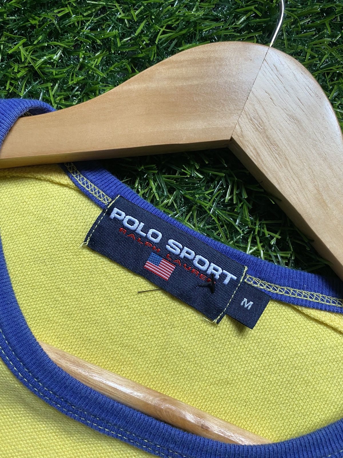 Japanese Brand × Polo Ralph Lauren × Vintage Vintage Polo Sport Ringer Size US M / EU 48-50 / 2 - 2 Thumbnail