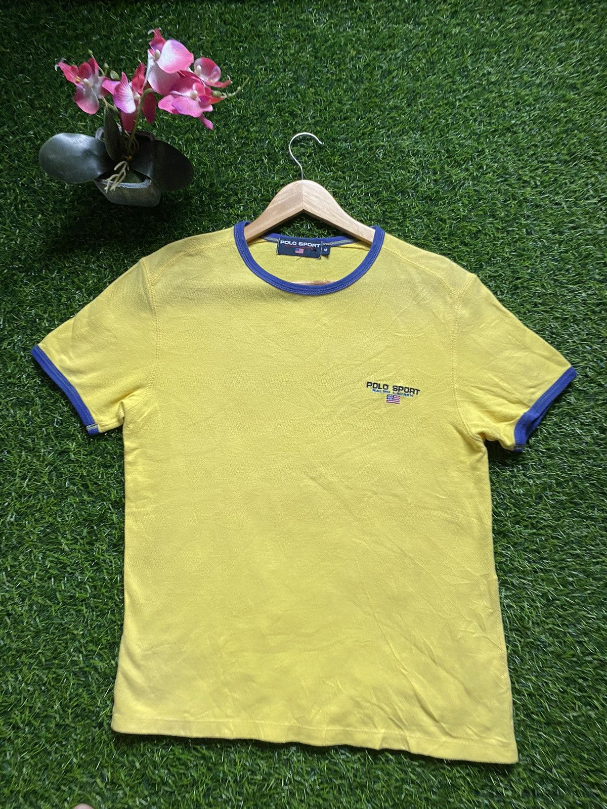 Japanese Brand × Polo Ralph Lauren × Vintage Vintage Polo Sport Ringer Size US M / EU 48-50 / 2 - 1 Thumbnail