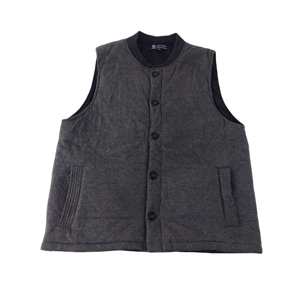 Streetwear Sergio Tacchini Sleeveless Vest Insulated Wool Size L | Grailed