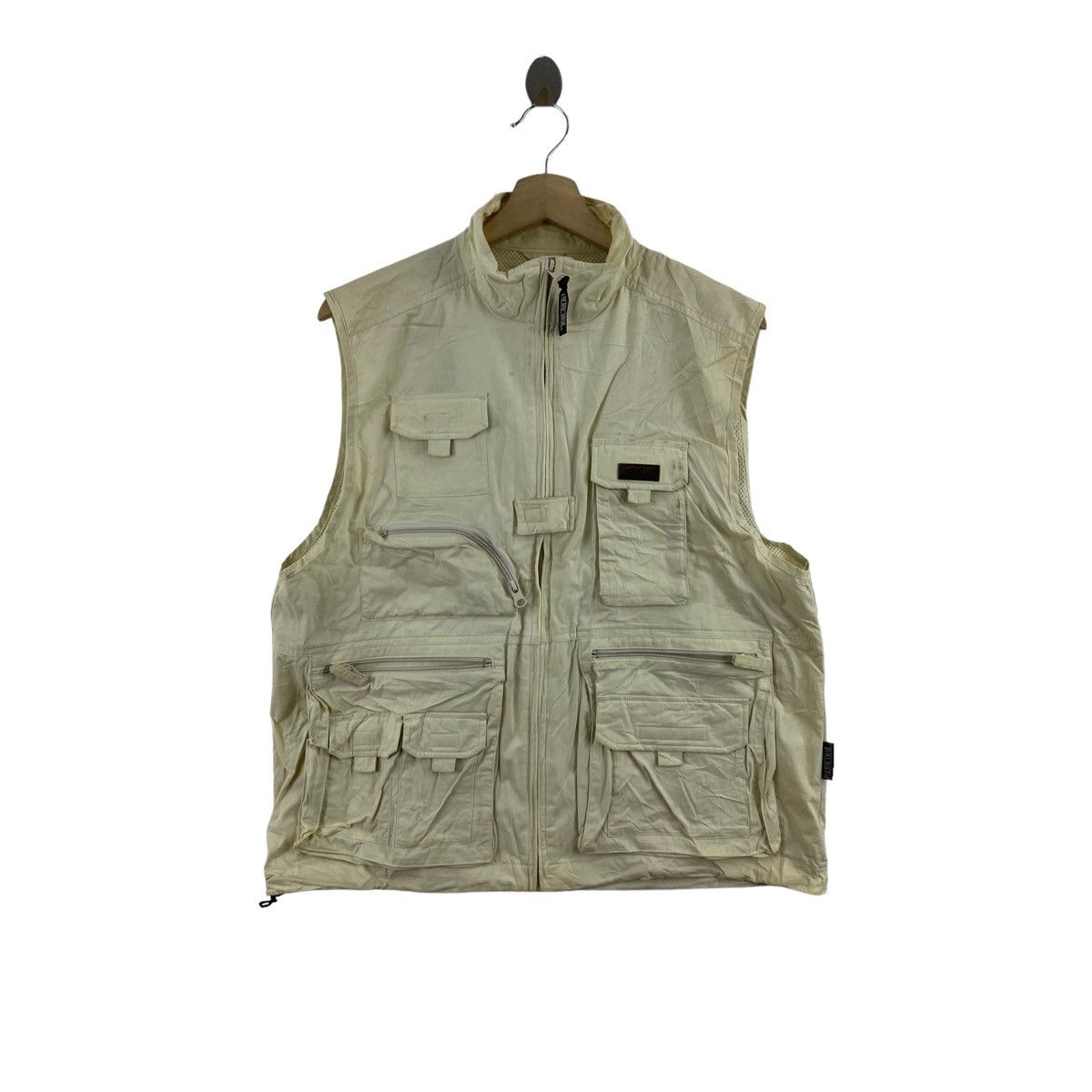 Pacific Trail × Vintage Vintage PACIFIC TRAIL Outdoor Tactical Multi Pocket Cream Size US L / EU 52-54 / 3 - 1 Thumbnail
