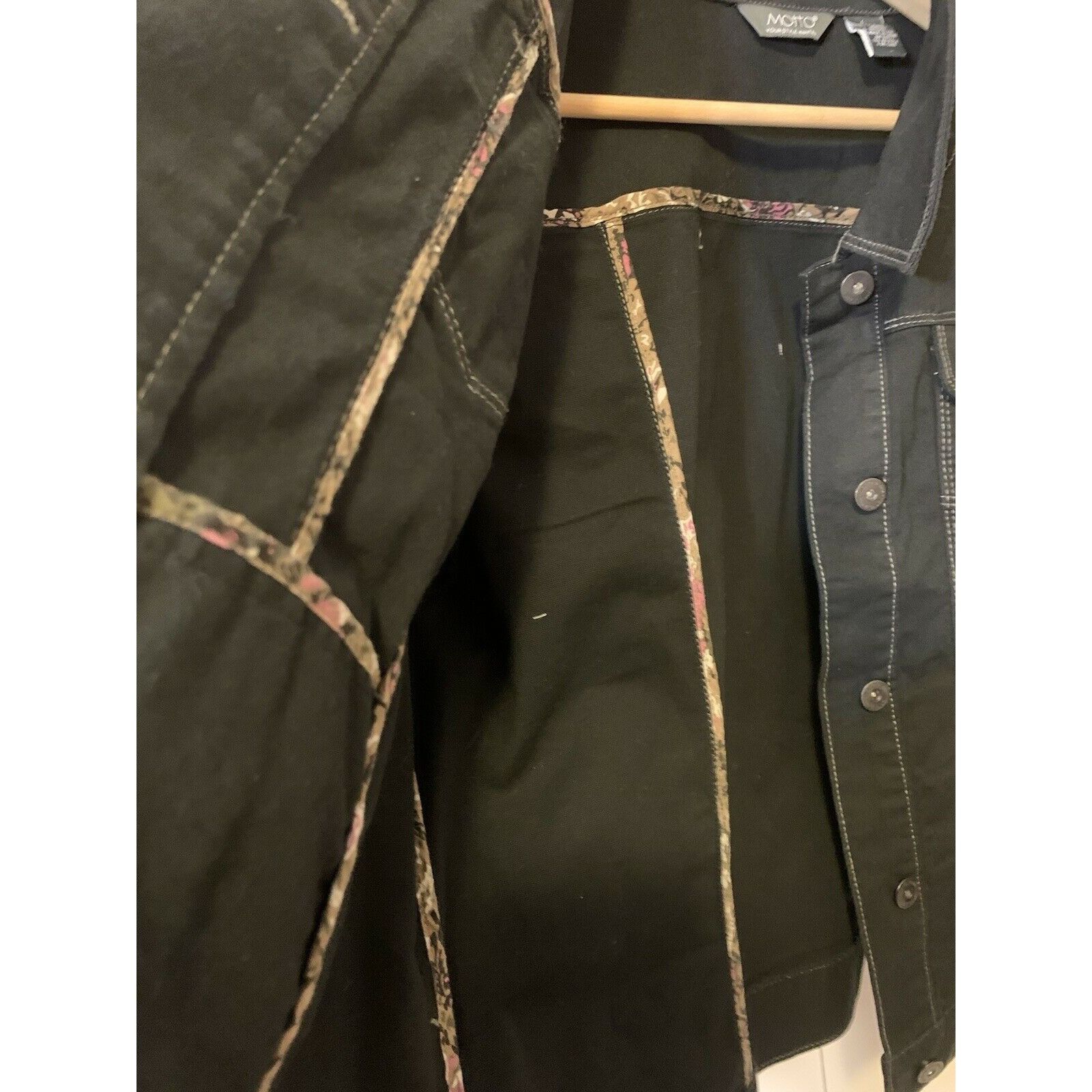 Other Motto Women’s Black Jacket Sz L Size L / US 10 / IT 46 - 8 Thumbnail