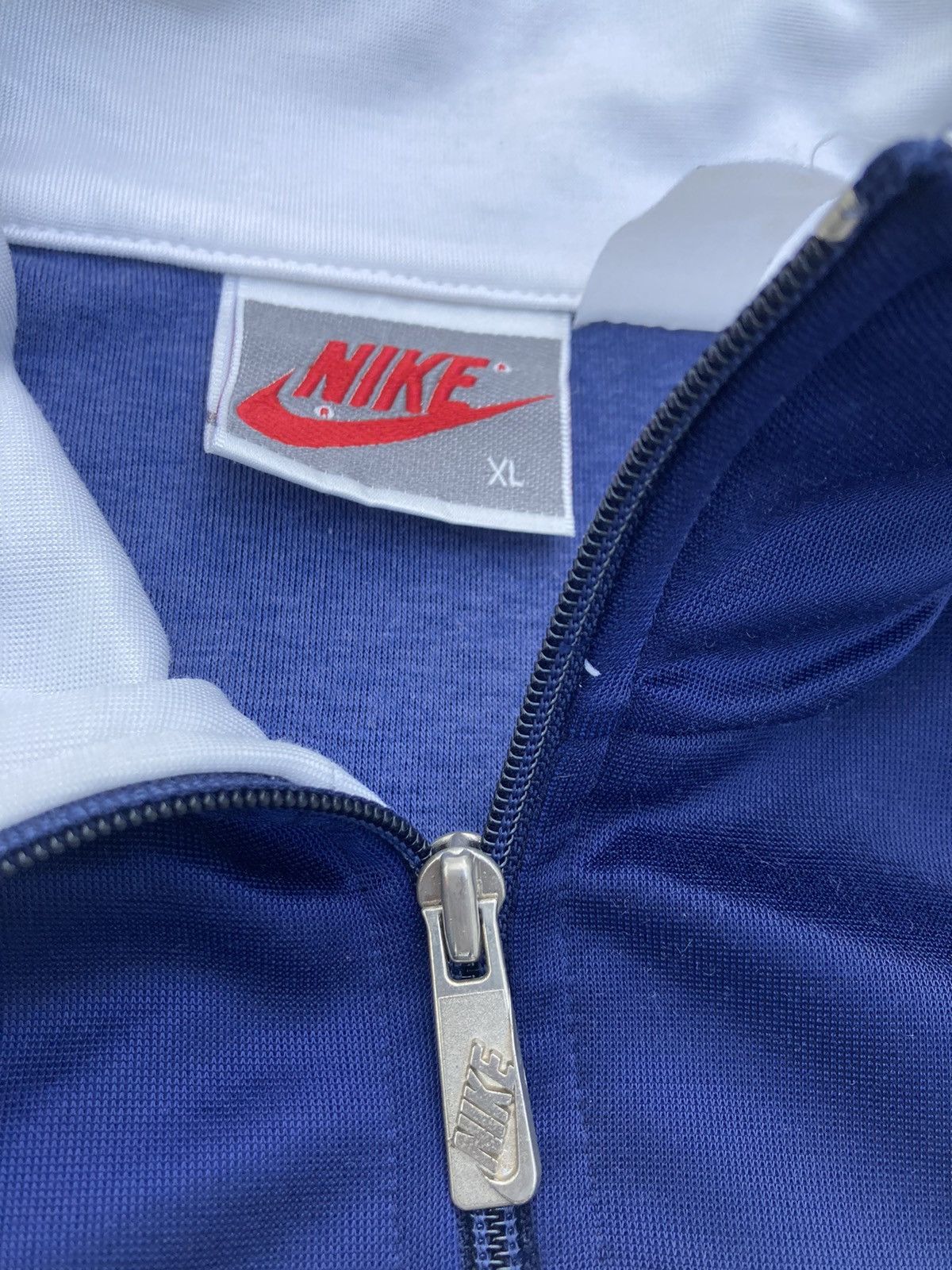 Nike × Vintage Vintage 90s Nike Zip Up Windbreaker Track Jacket Size US XL / EU 56 / 4 - 6 Thumbnail
