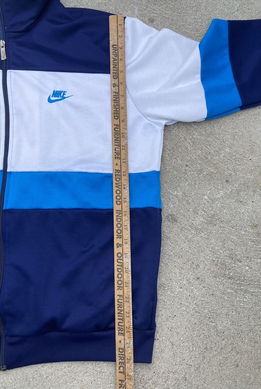 Nike × Vintage Vintage 90s Nike Zip Up Windbreaker Track Jacket Size US XL / EU 56 / 4 - 9 Thumbnail