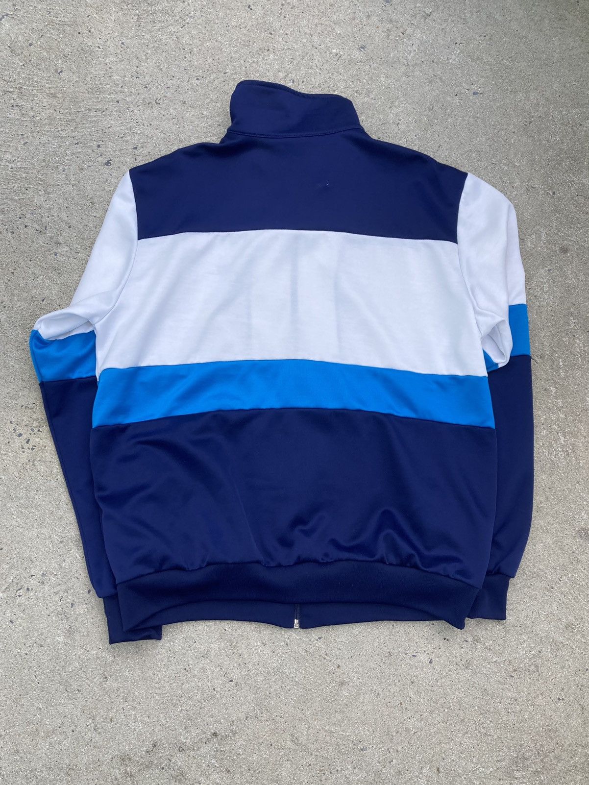 Nike × Vintage Vintage 90s Nike Zip Up Windbreaker Track Jacket Size US XL / EU 56 / 4 - 2 Thumbnail