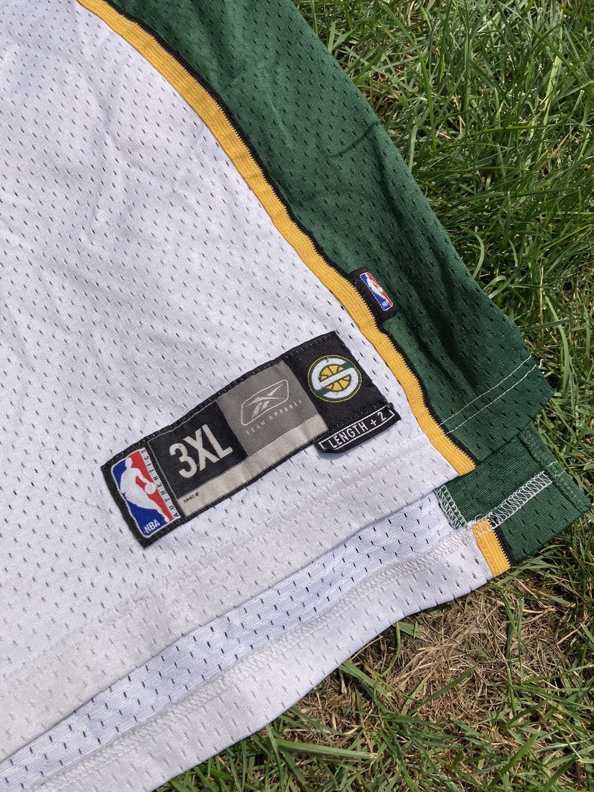 NBA × Reebok × Vintage Vintage Ray Allen Seattle Sonics Reebok Jersey Size US XXL / EU 58 / 5 - 4 Thumbnail