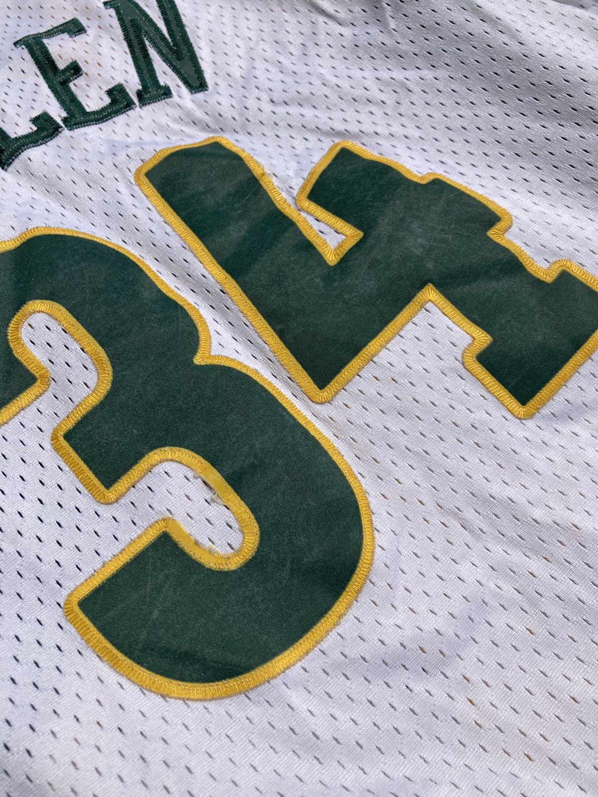 NBA × Reebok × Vintage Vintage Ray Allen Seattle Sonics Reebok Jersey Size US XXL / EU 58 / 5 - 7 Thumbnail