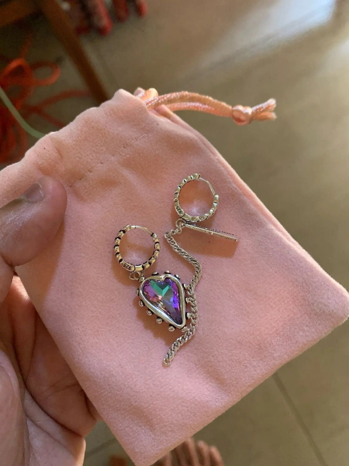 Jewelry 2piece/ Set Hoop Earrings Size ONE SIZE - 5 Thumbnail