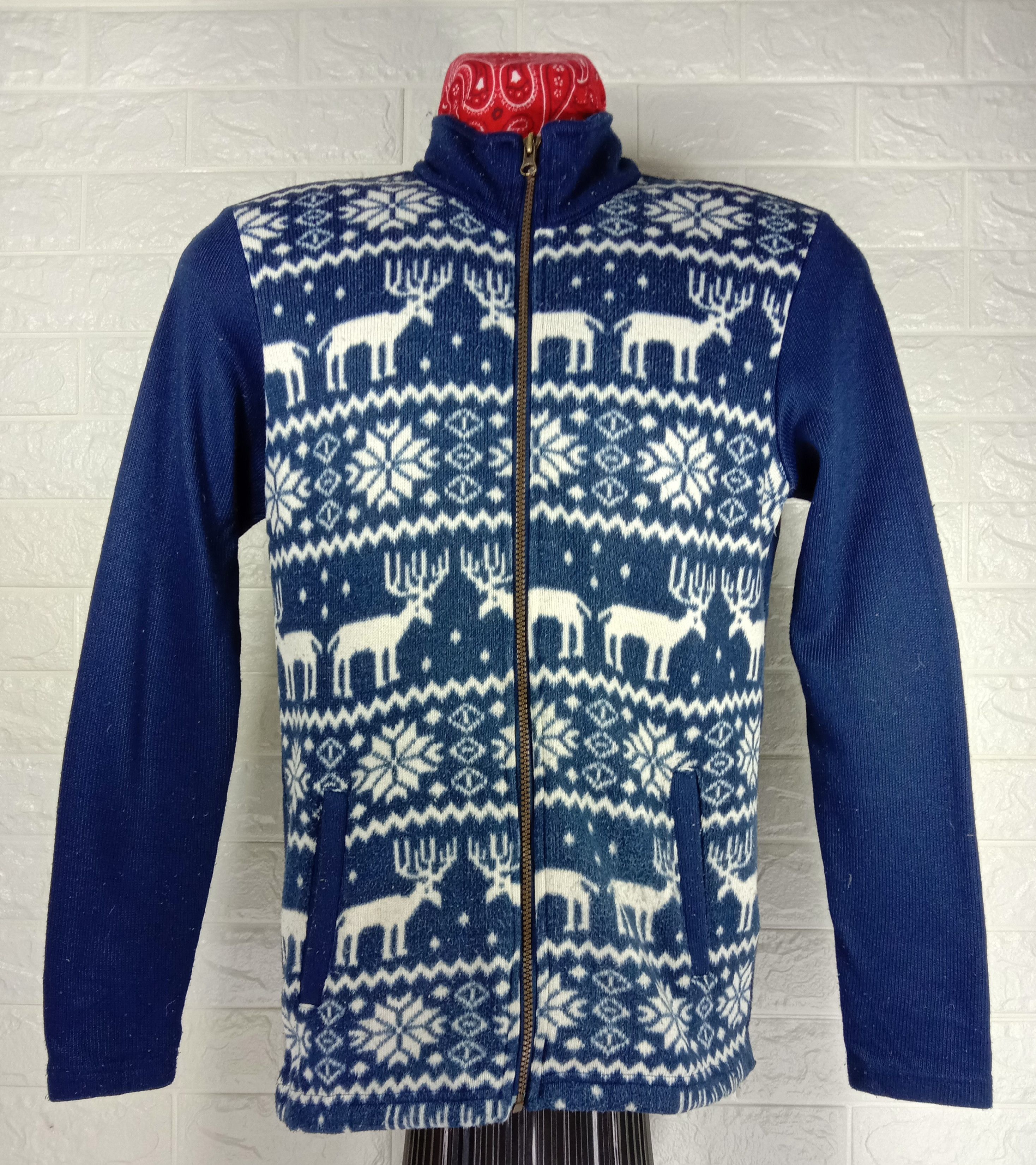 image of Vintage Lowe Alpine Navajo Design Sweater, Men's (Size Medium)