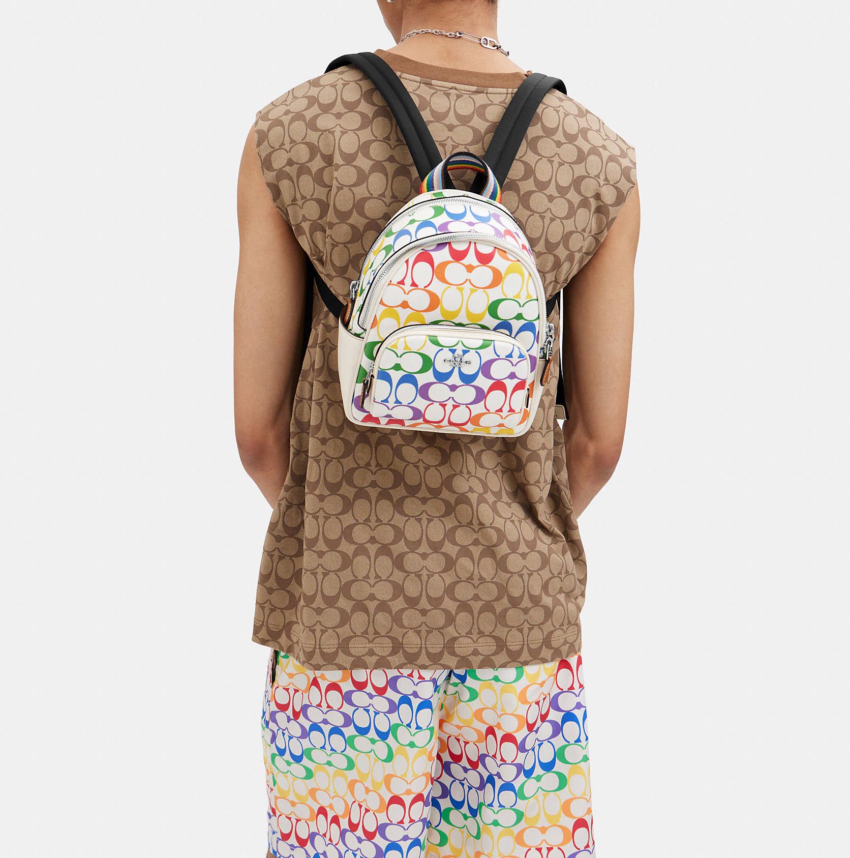 Coach Rainbow hotsell Backpack