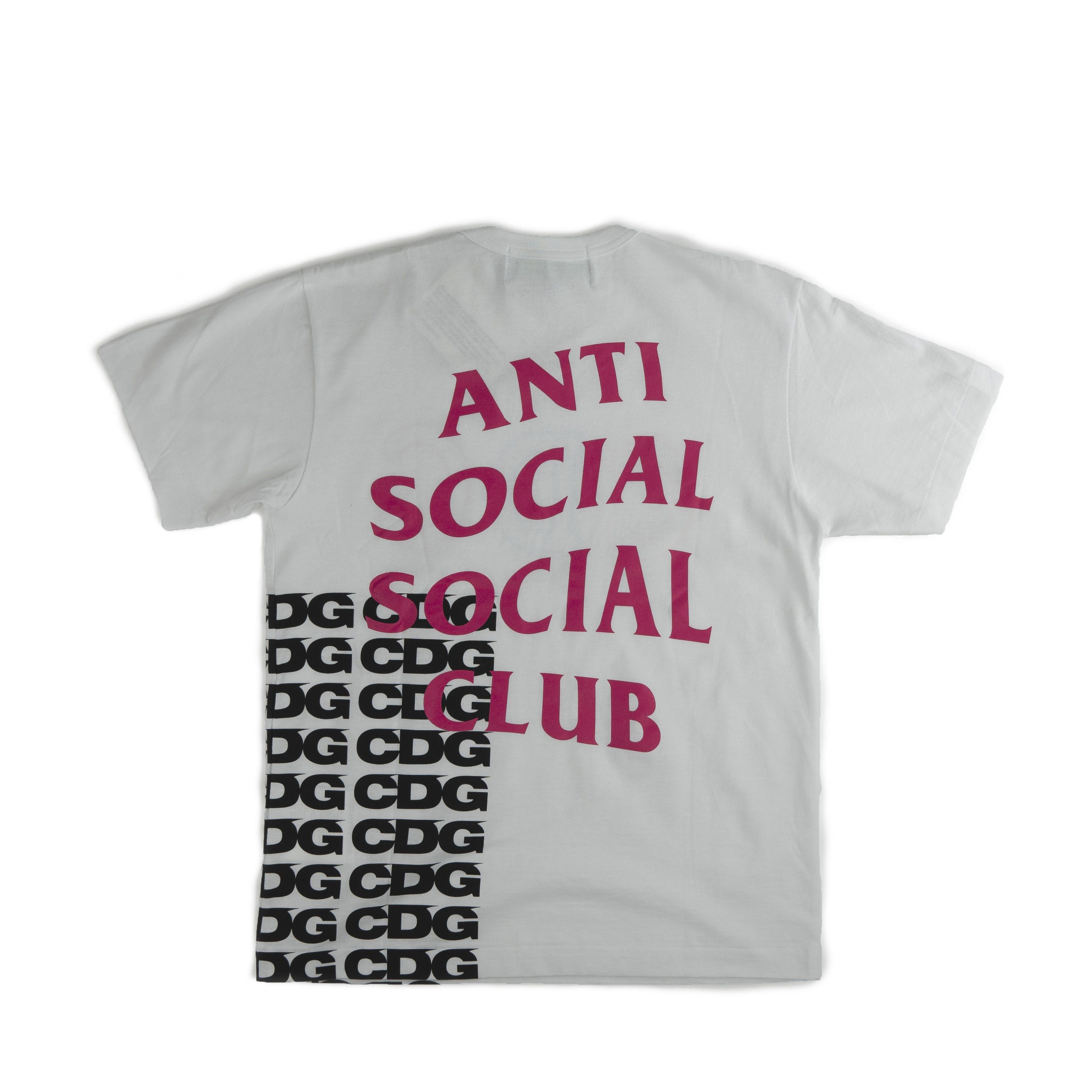 Anti Social Social Club × Comme des Garcons × Japanese Brand Comme Des Garcons Anti Social Social Club CDG ASSC Tee Shirt Size US S / EU 44-46 / 1 - 2 Thumbnail