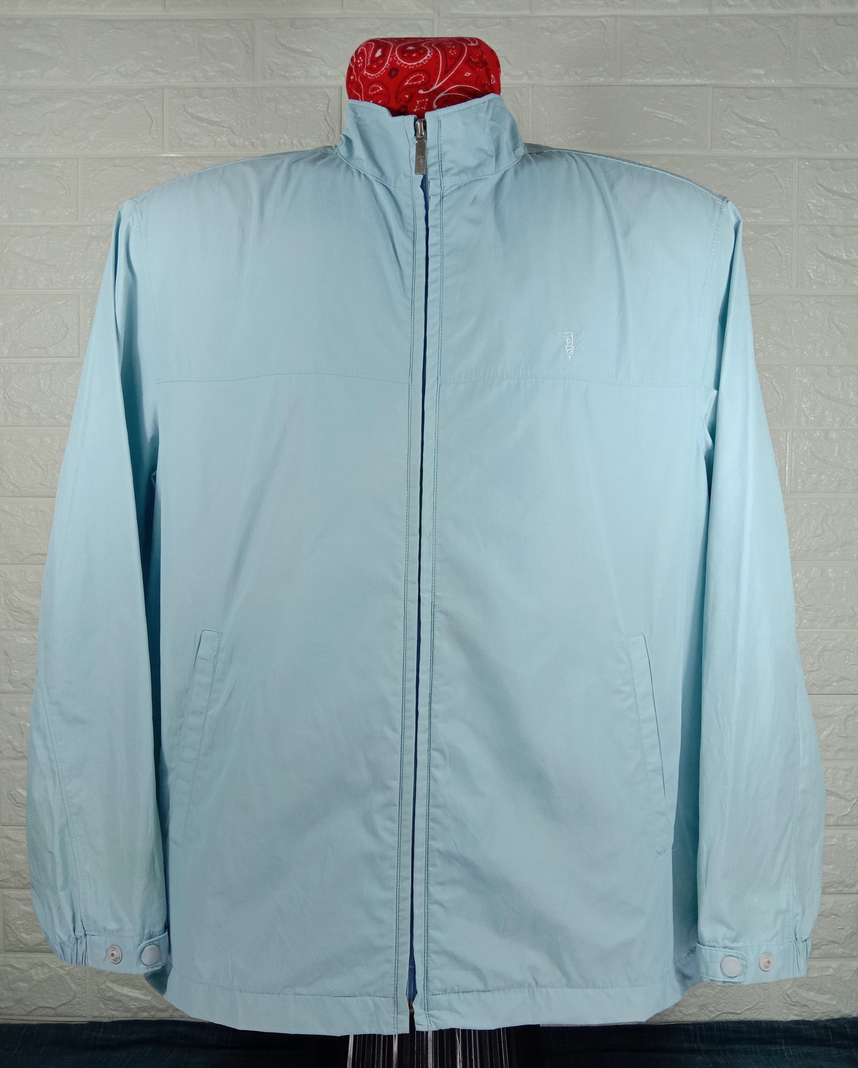 Trussardi Vintage TRUSSARDI Golf Vintage Windbreaker Size US XL / EU 56 / 4 - 1 Thumbnail