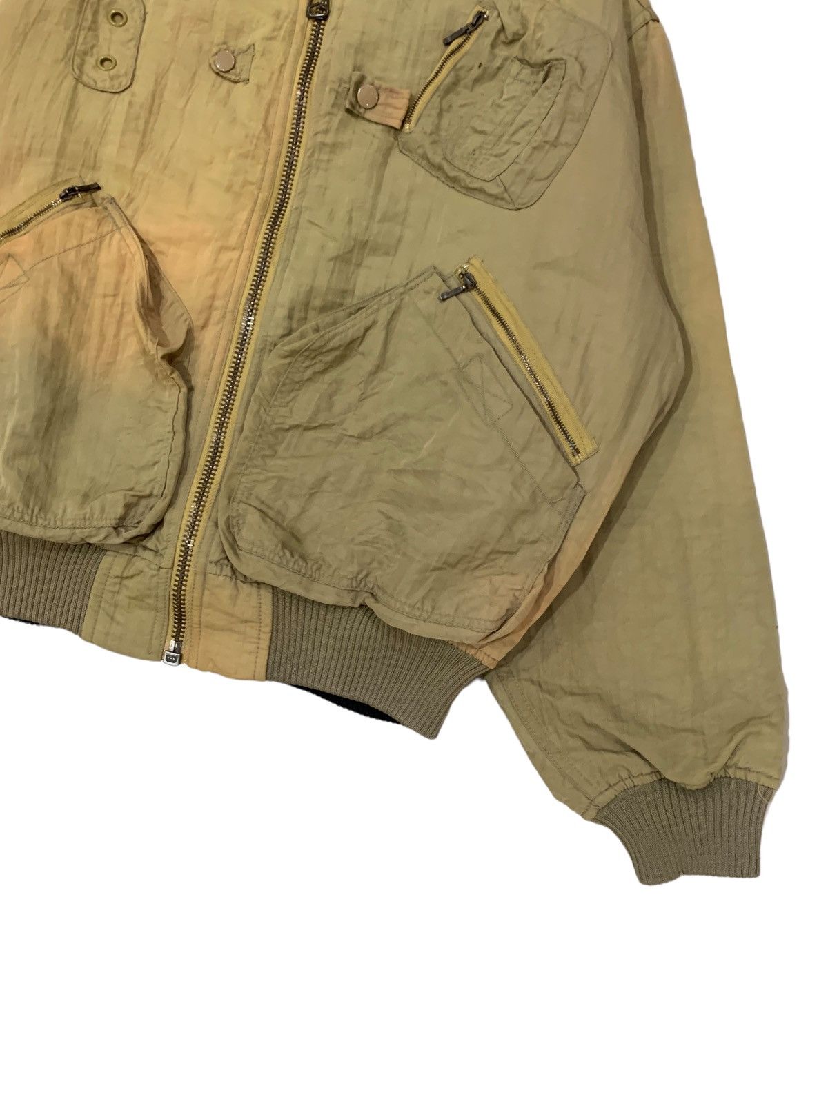 Japanese Brand Vintage Men Flandre Sun Faded Bomber Jacket Size US M / EU 48-50 / 2 - 5 Thumbnail