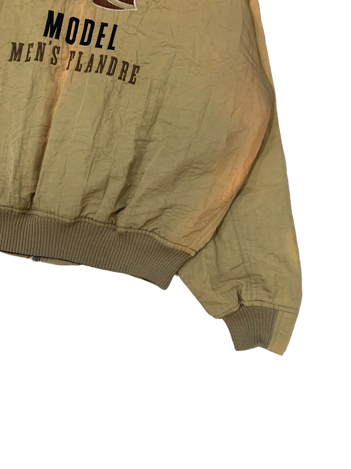 Japanese Brand Vintage Men Flandre Sun Faded Bomber Jacket Size US M / EU 48-50 / 2 - 10 Thumbnail