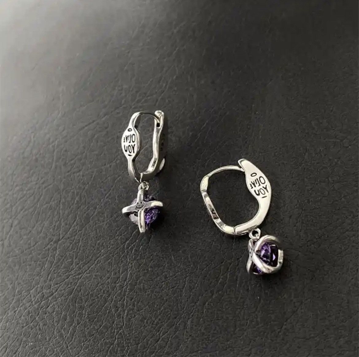 Jewelry Set Silver Hoop Earrings Size ONE SIZE - 1 Thumbnail