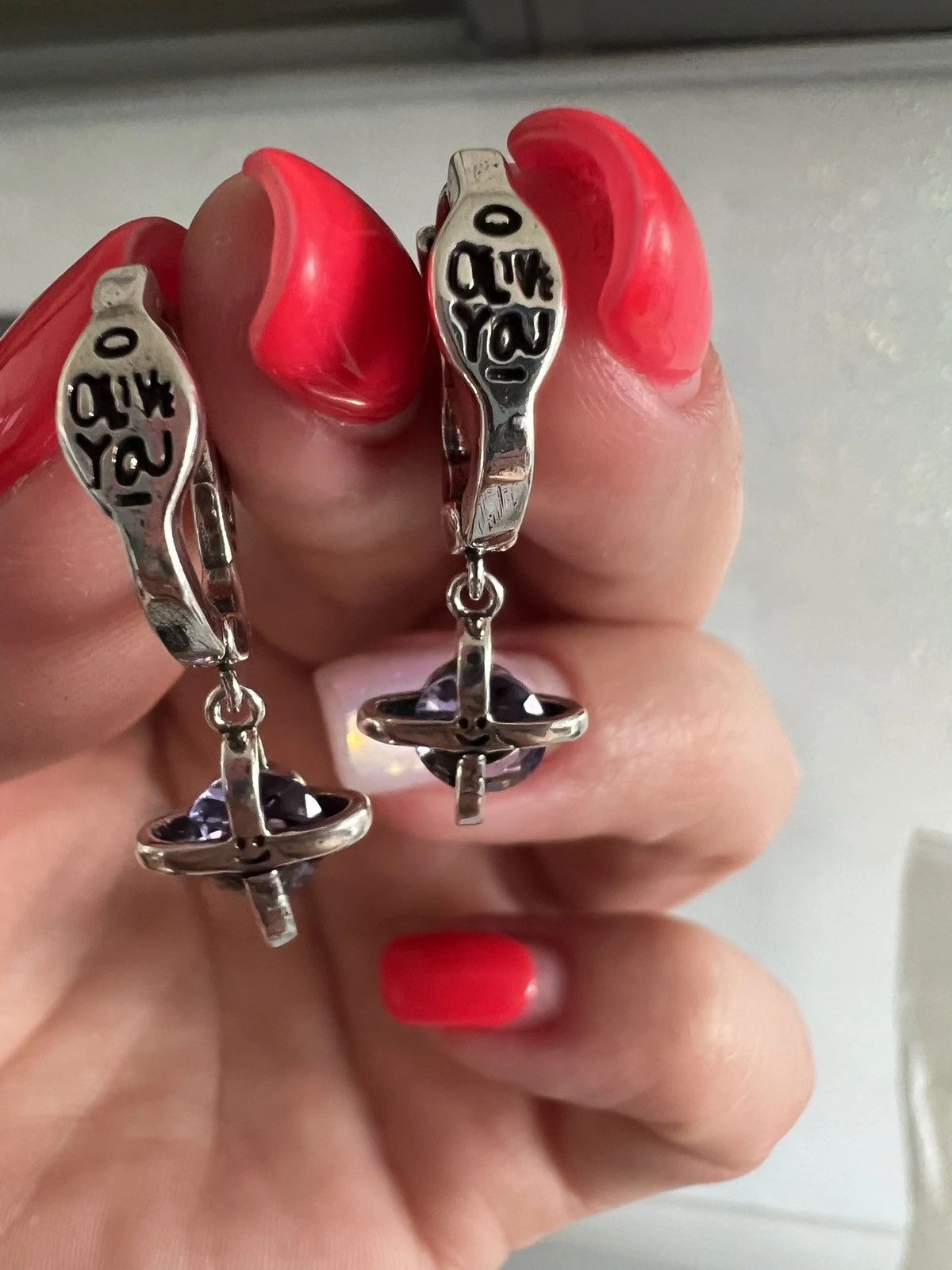 Jewelry Set Silver Hoop Earrings Size ONE SIZE - 3 Thumbnail