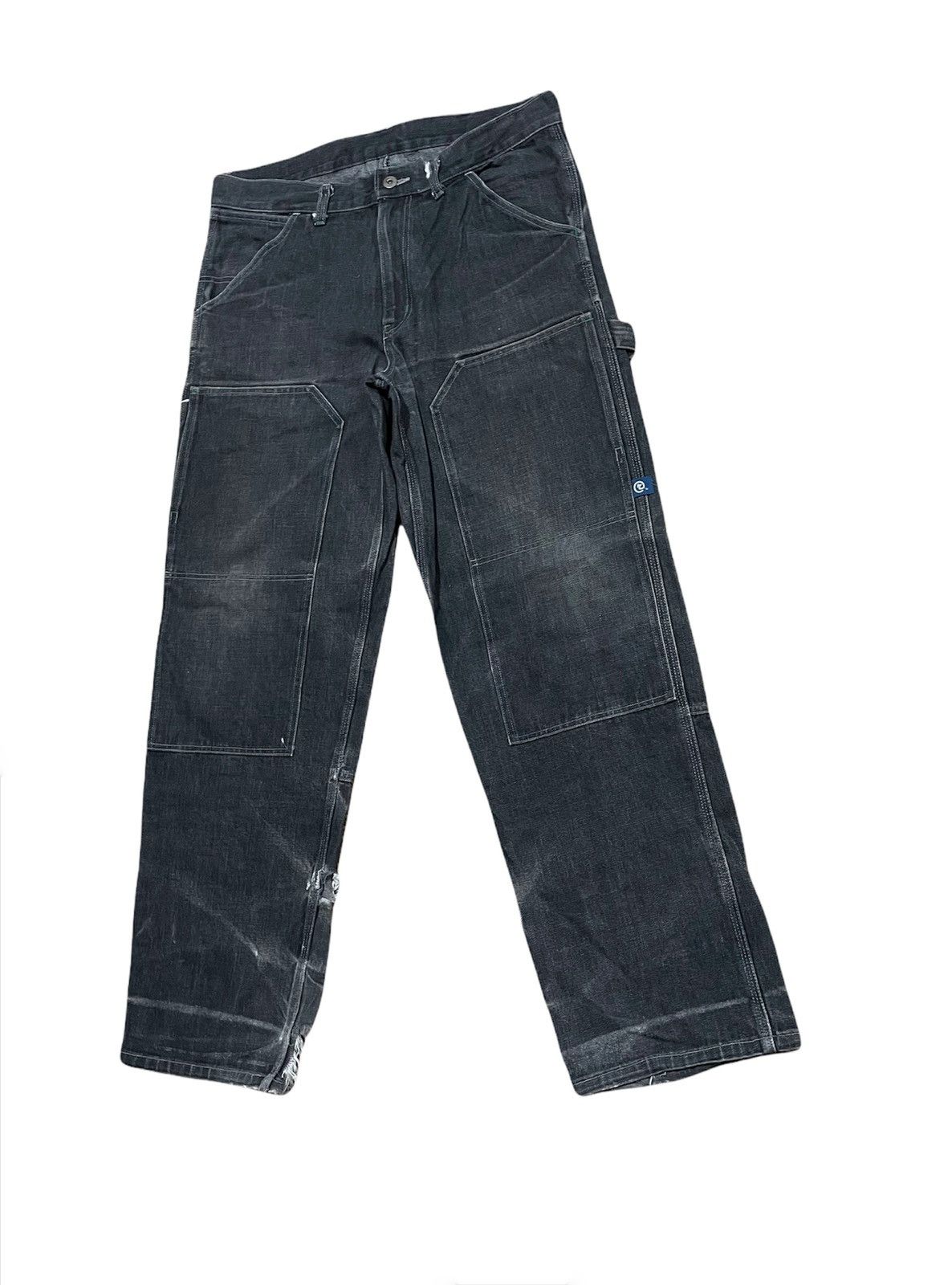 Japanese Brand Rapid Youth of Analogue Double Knee Cargo Pants Size US 33 - 2 Thumbnail