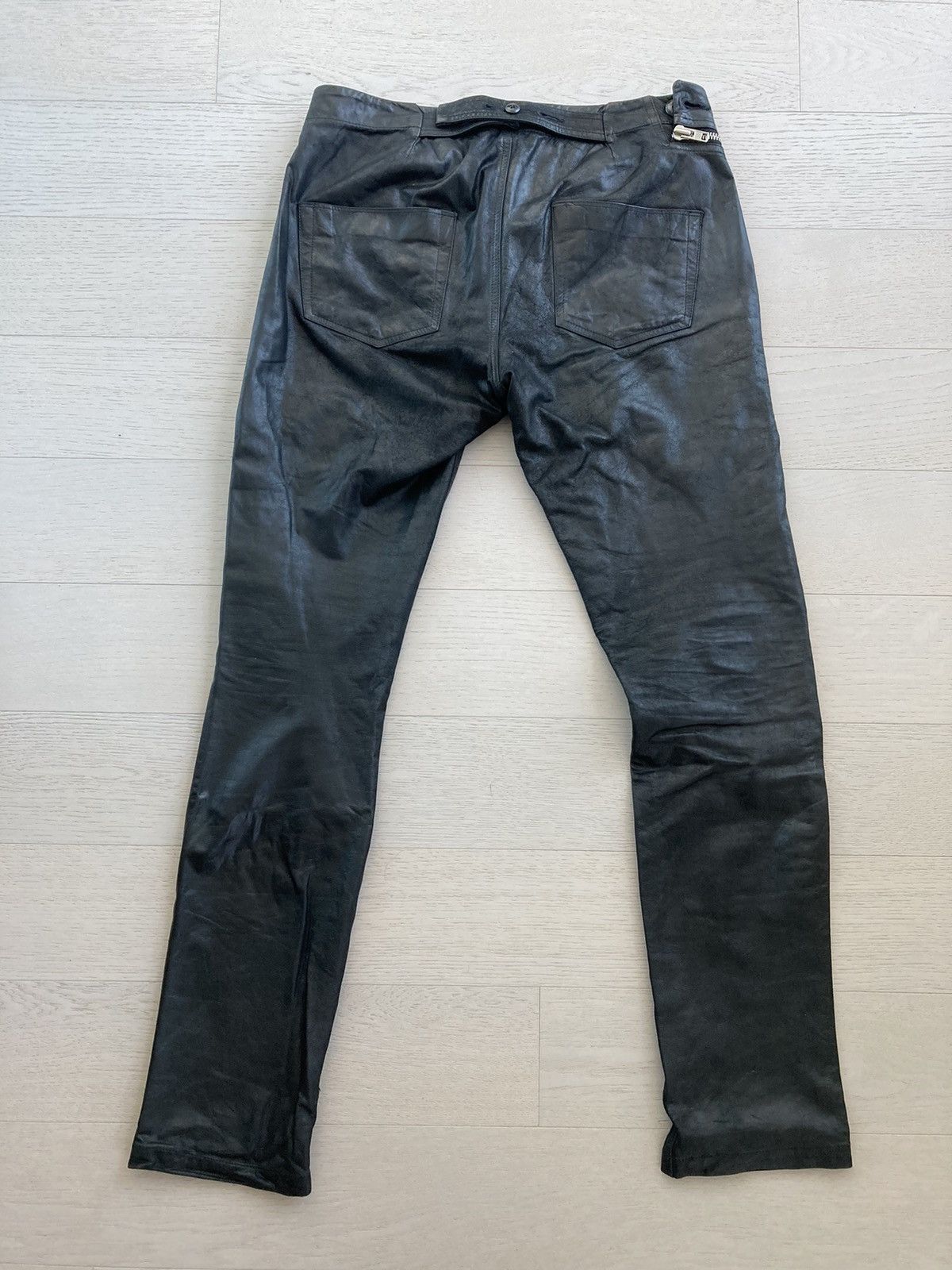 Rick Owens Rick Owens Aircut Leather Jeans Size US 30 / EU 46 - 2 Thumbnail
