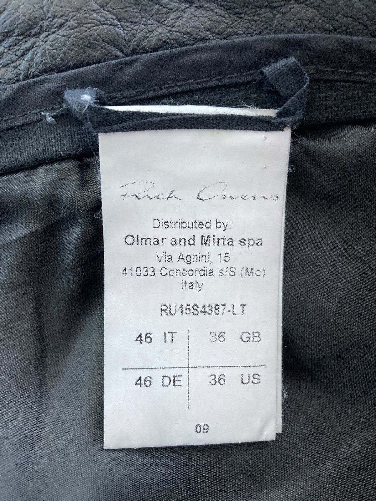 Rick Owens Rick Owens Aircut Leather Jeans Size US 30 / EU 46 - 6 Thumbnail