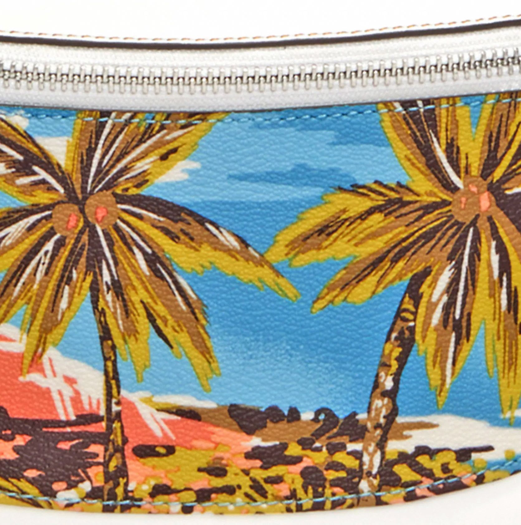 Coach Warren Belt Bag With Hawaiian high quality Print