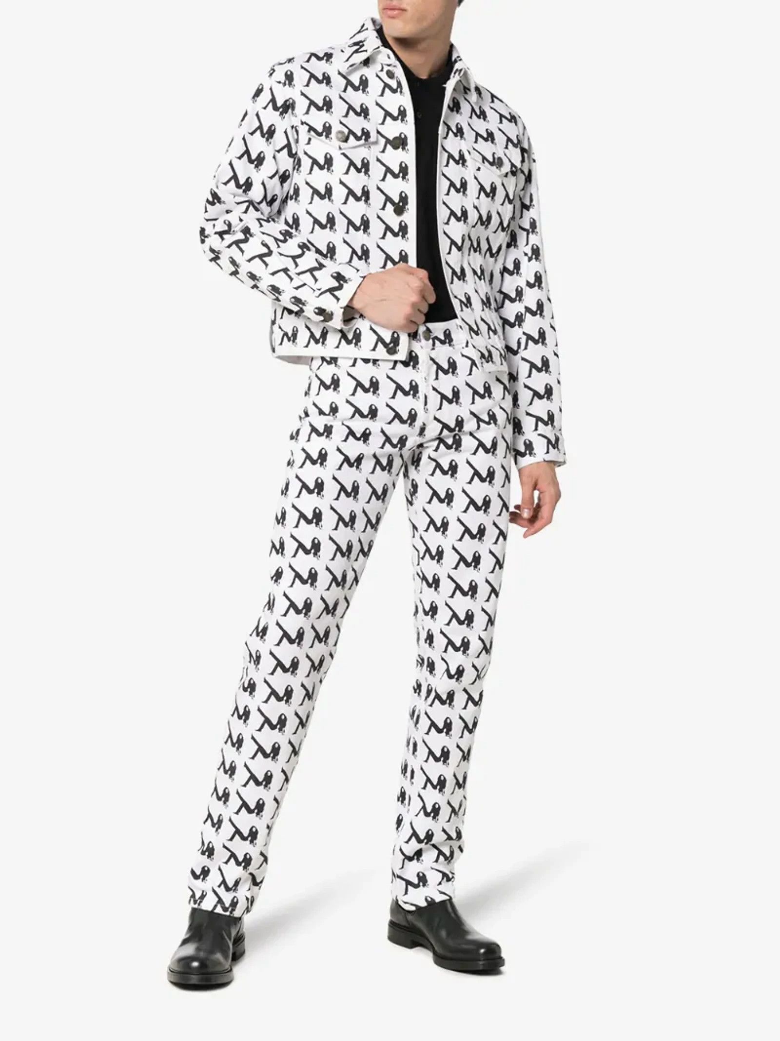 Calvin Klein BNWOT brooke shields printed jeans Size US 30 / EU 46 - 1 Thumbnail